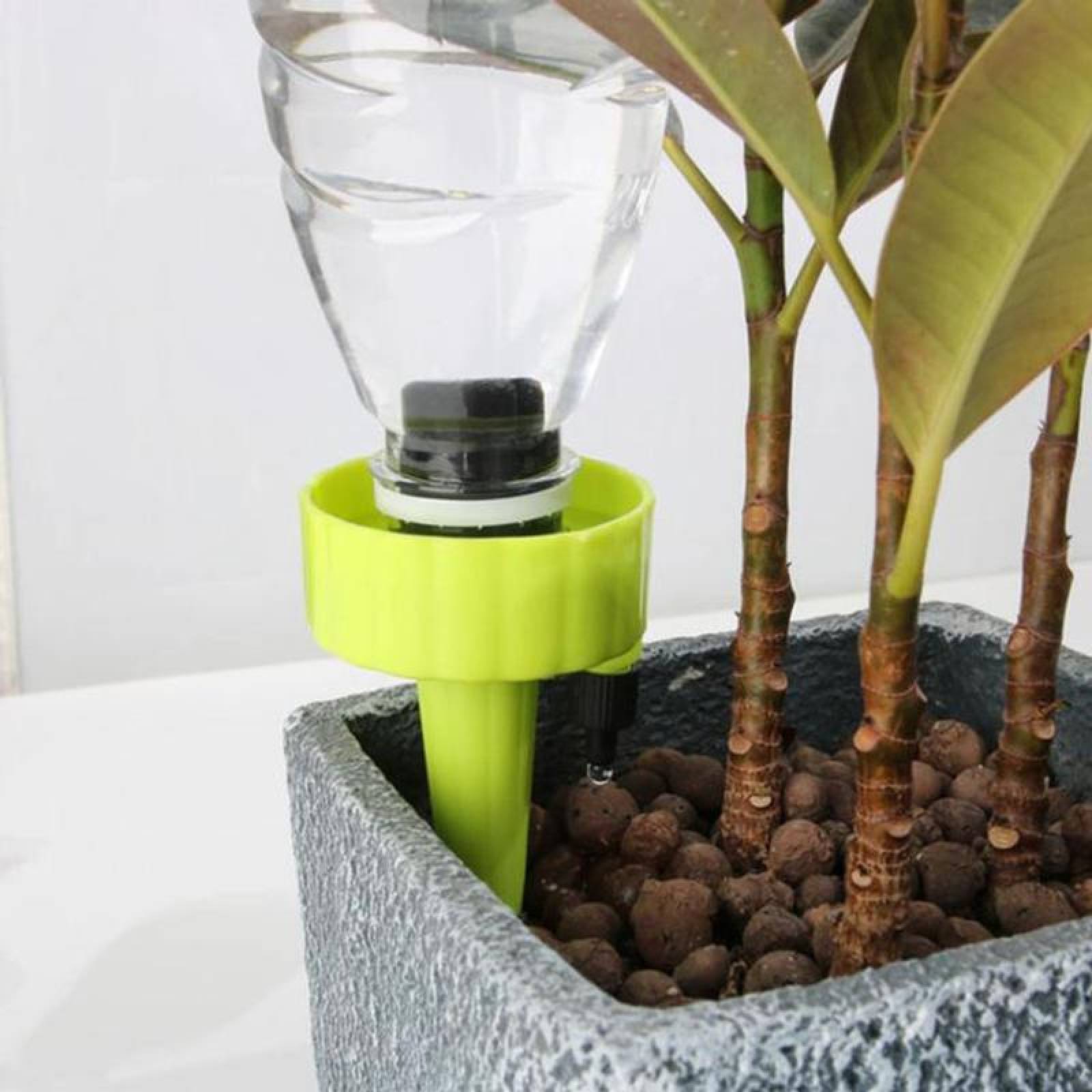 Sistema Automático de Riego MXH2O-011 2 pzas Verde Diámetro de la Rosca 27mm Plástico Sistema de Riego por Goteo, H2OSys