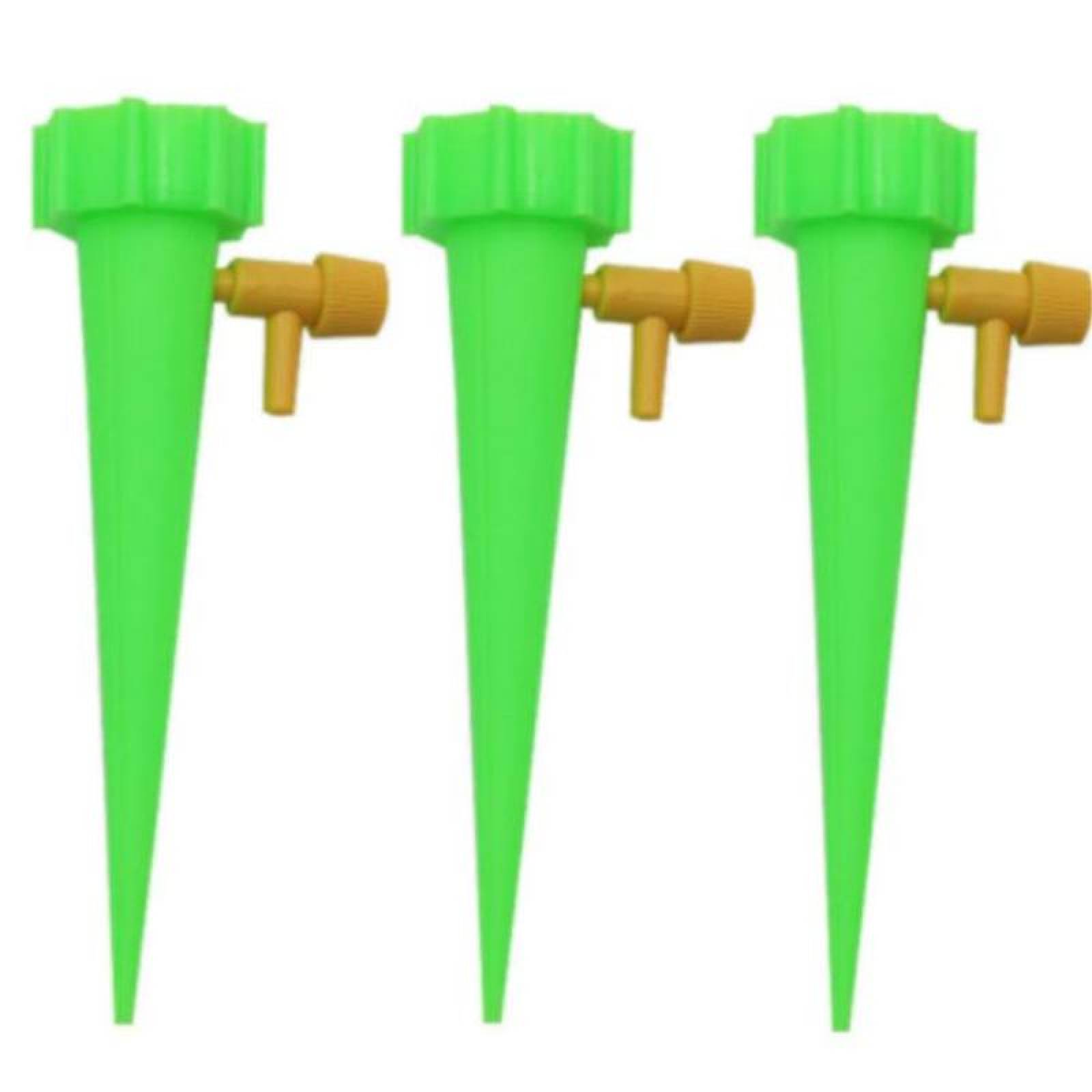 Herramientas para Riego de Plantas MXH2O-012 3 pzas Verde Diámetro de la Rosca 27mm Plástico Sistema de Riego por Goteo, H2OSys