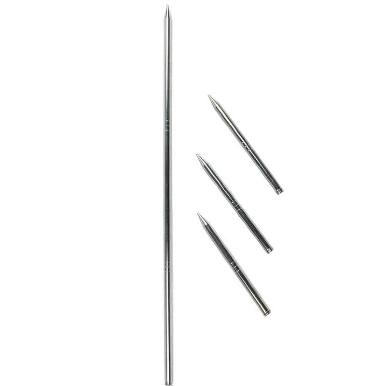 Pararrayos Dispositivo MXHNG-001-6 Altura 100cm Diámetro de Punta 0,95cm 3 Polos Latón, ThingRod