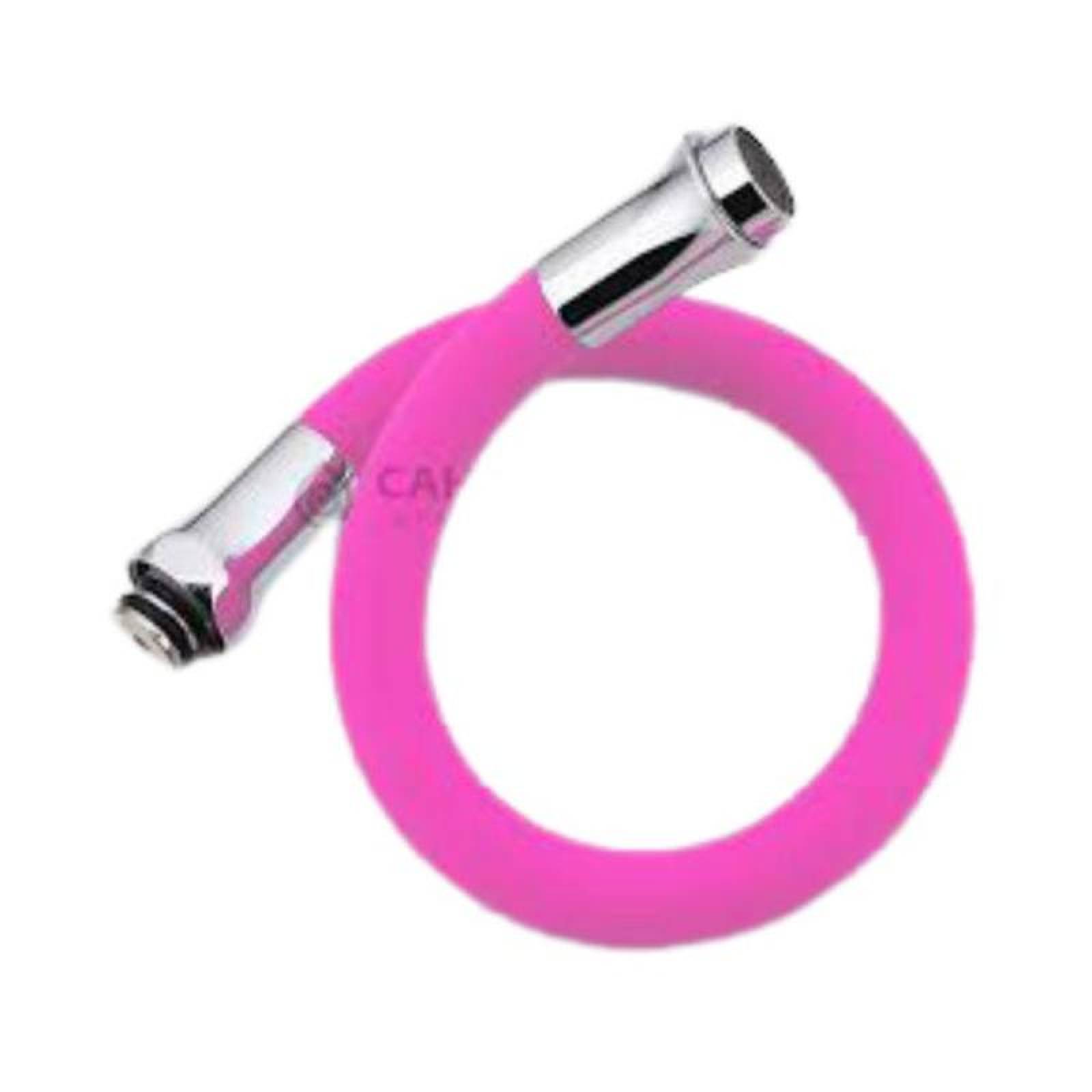 Fregadero con Caño Giratorio MXKYS-008-3 RosaManual Manguera 50cm FríoCalientetubo O 19mm, KitSili