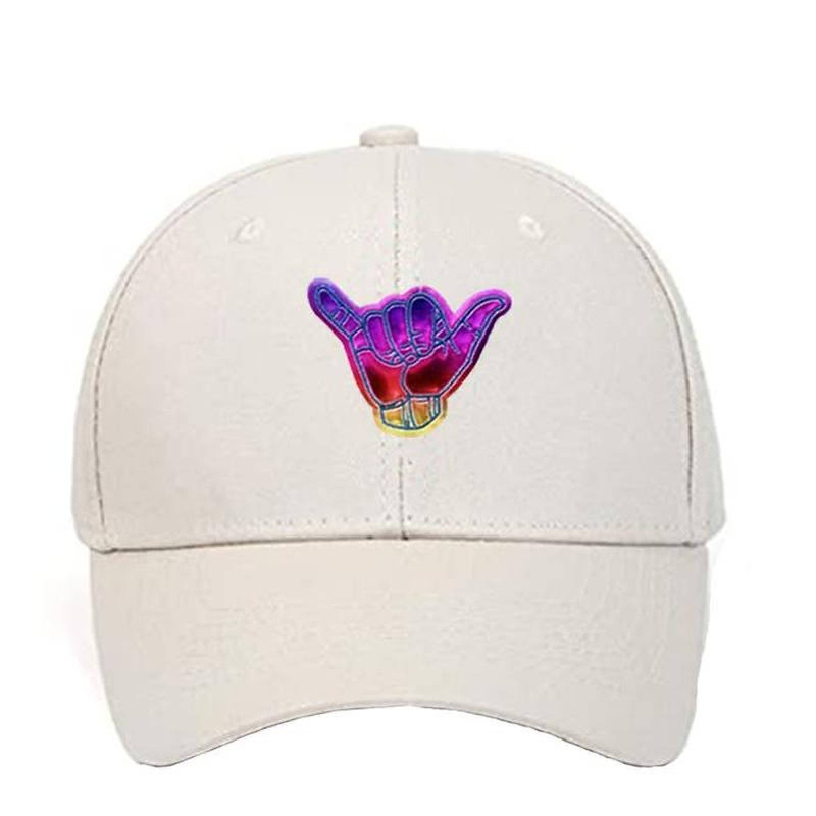 Parches Bordados para Gorras MXAHN-002-4 2 Parches Mano Arcoíris 8x7cm Bordado Adhesivo para Planchar, Hands01