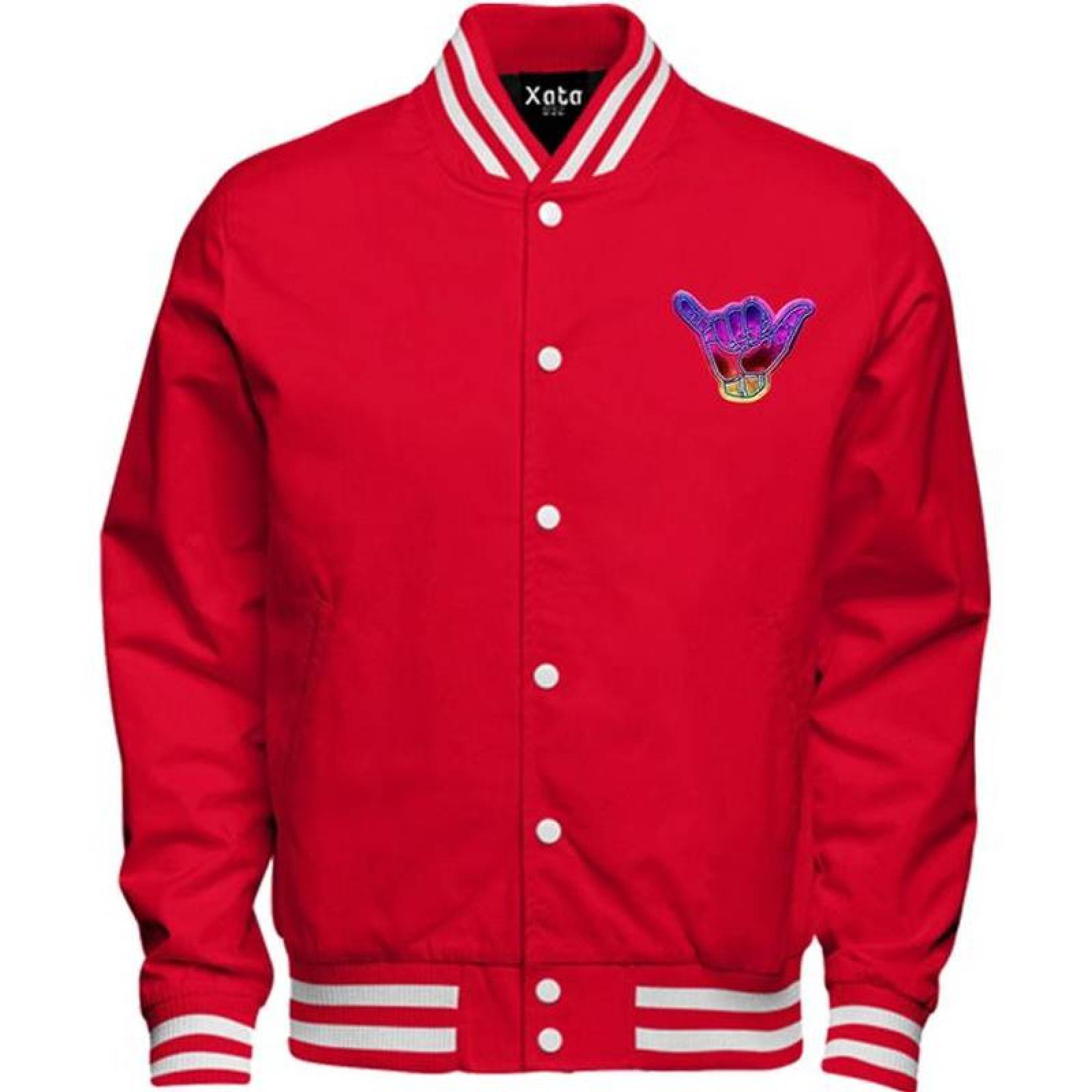 Tela Bordada Parche para Chamarras MXAHN-003-2 3 Parches Mano Arcoíris 8x7cm Bordado Adhesivo para Planchar, Hands01