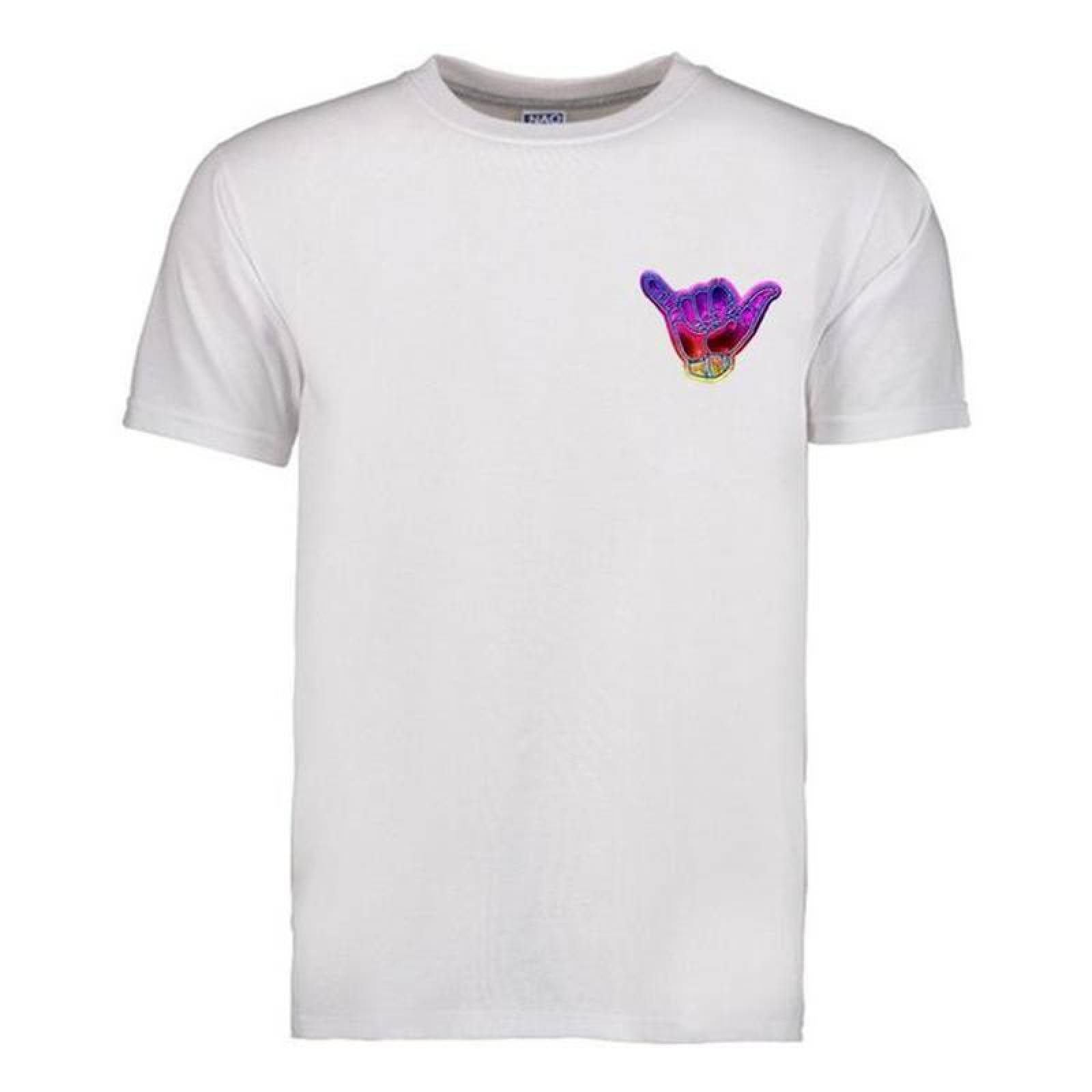 Tela Bordada Parche para Chamarras MXAHN-003-2 3 Parches Mano Arcoíris 8x7cm Bordado Adhesivo para Planchar, Hands01