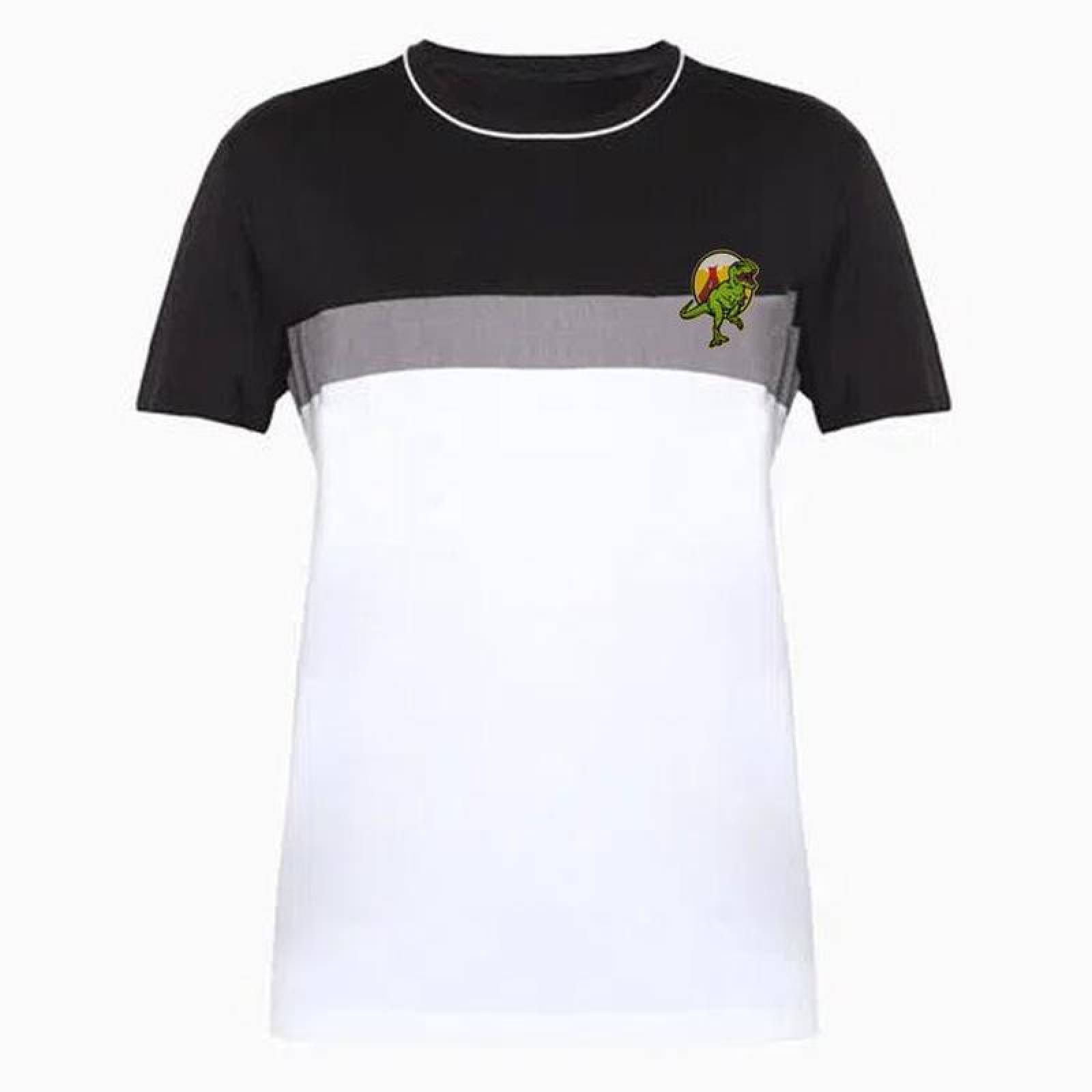 Parches Bordados para Ropa Adultos MXDOS-002-4 2 Parches Tyrannosaurus rex and volcano 8x10cm VerdeAmarillo Bordado Adhesivo para Planchar, Dinosaur05