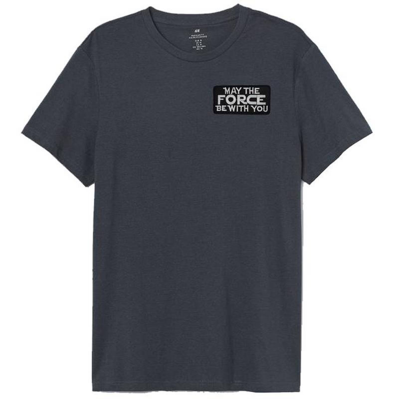 Venta de Parches Frases Duraderos MXFOC-003-6 3 Parches May the force be with you 10x5cm NegroBlanco Frases Bordado Adhesivo para Planchar, TacticWords06