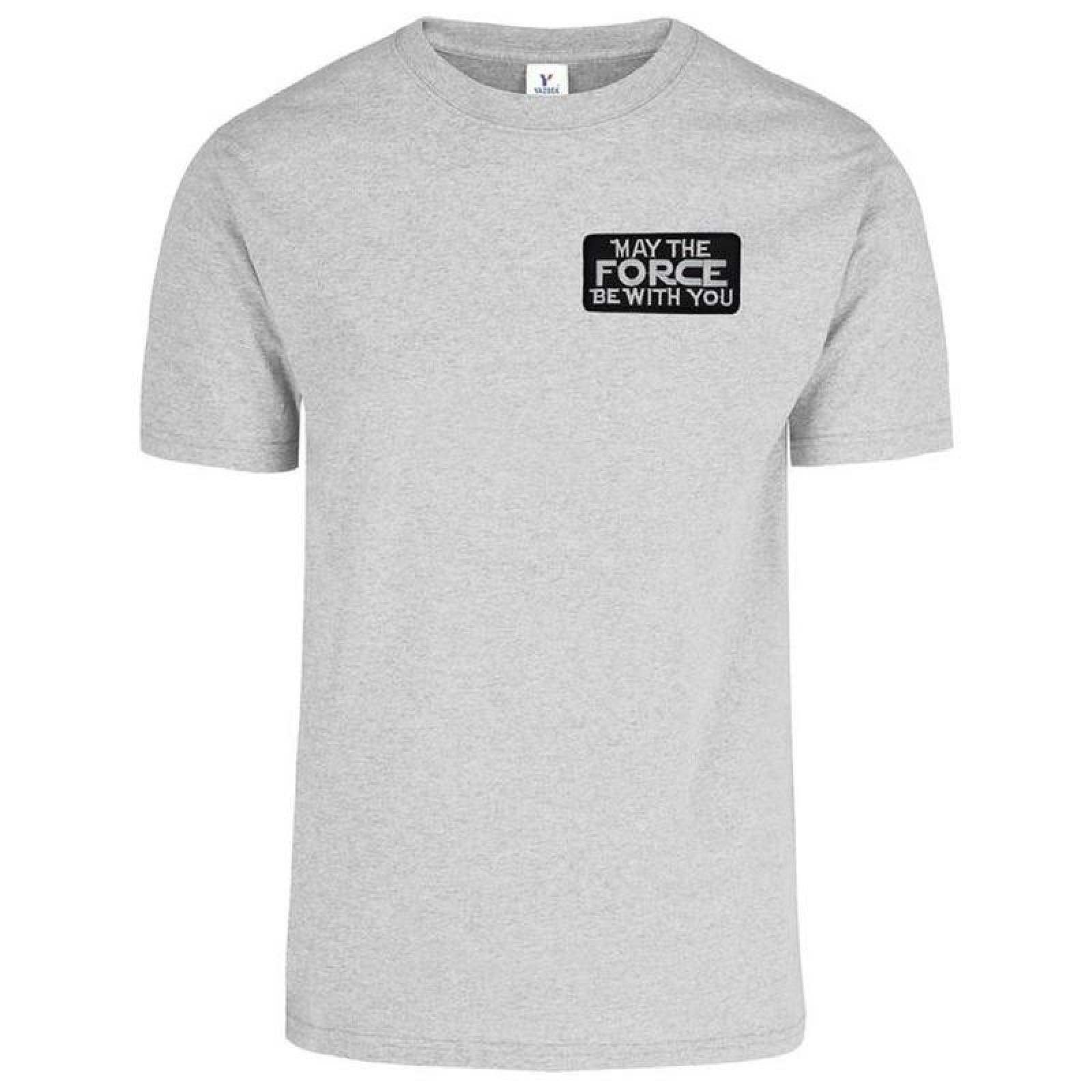 Venta de Parches Frases Duraderos MXFOC-003-6 3 Parches May the force be with you 10x5cm NegroBlanco Frases Bordado Adhesivo para Planchar, TacticWords06