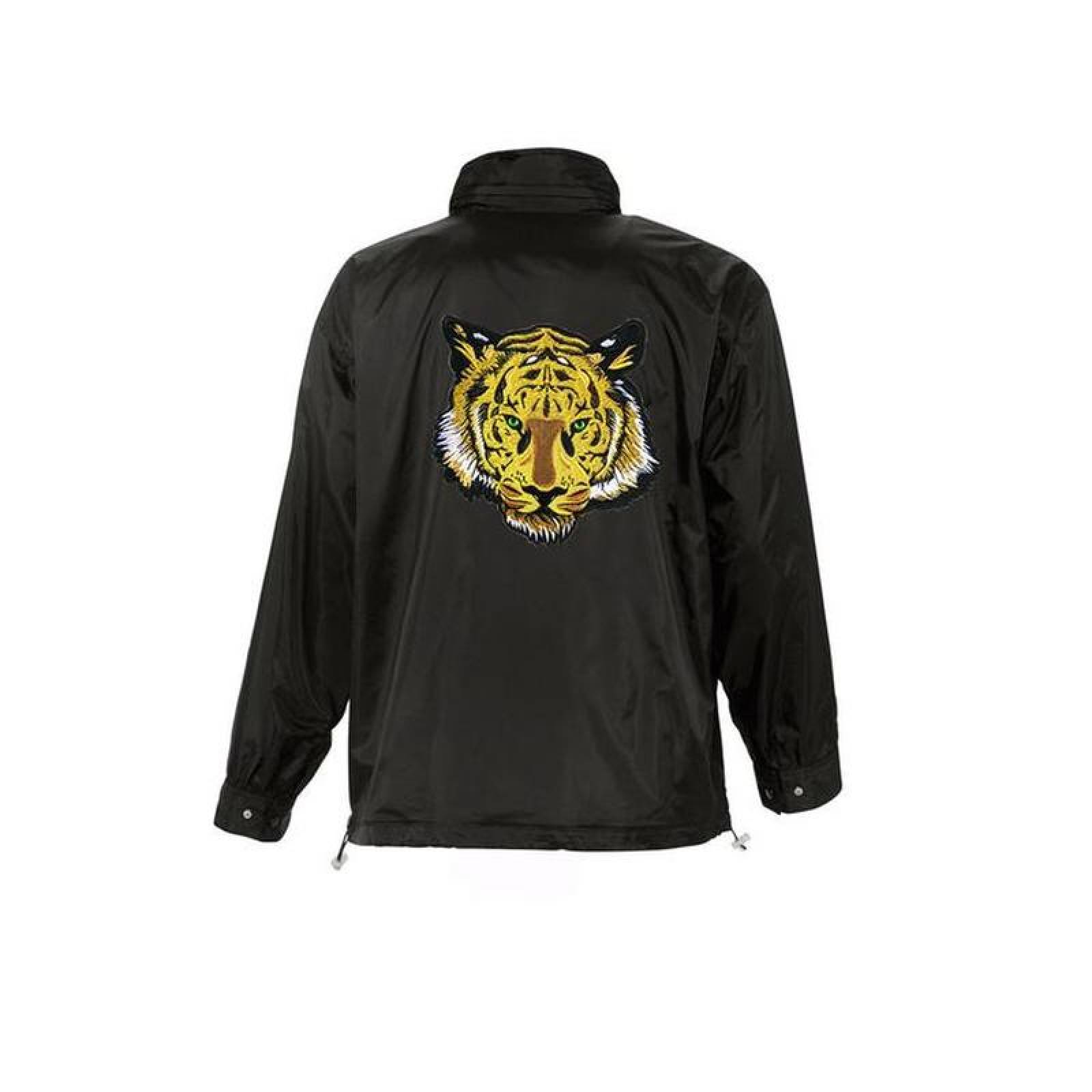 Adhesivo para Chamarra Decorativo MXGRI-002-6 2 Parches Tiger 25x25cm AmarilloBlanco Bordado Adhesivo para Planchar, Tiger06