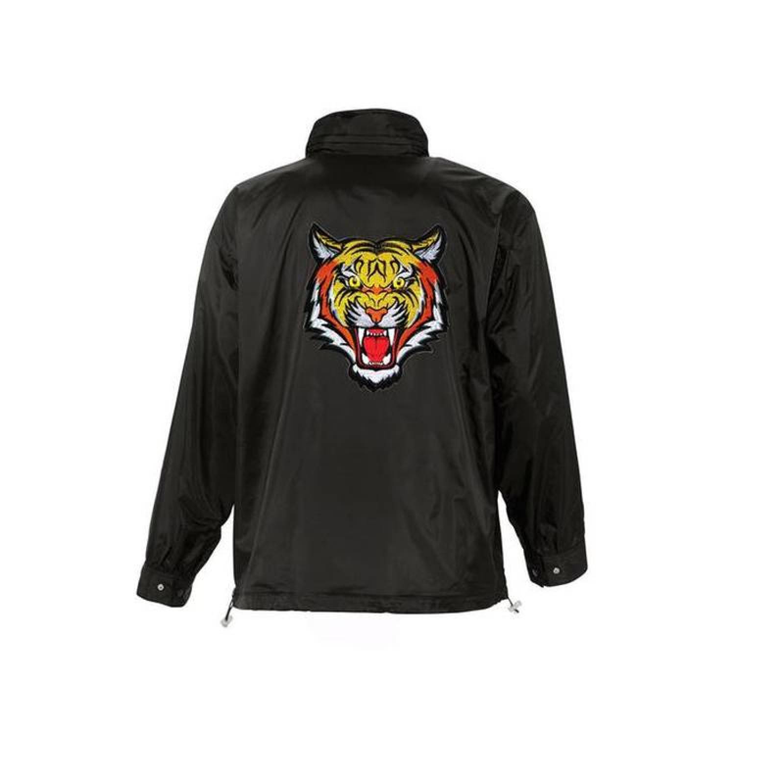 Adhesivo para Gorra Decorativo MXIGR-001-6 1 Parche Tigre 17,8x19,9cm AmarilloRojo Bordado Adhesivo para Planchar, Tiger05