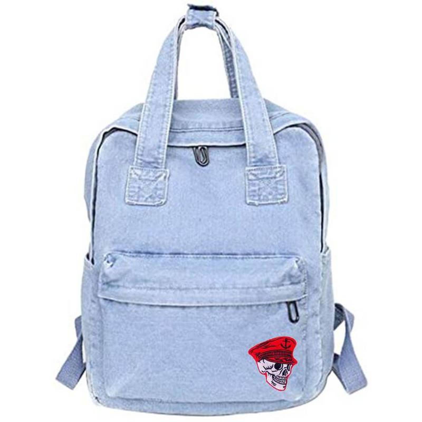 Parche Cráneo para Ropa MXKLS-004-3 4 Parches Calavera 6x6,5cm BlancoRojo Bordado Adhesivo para Planchar, Skull01