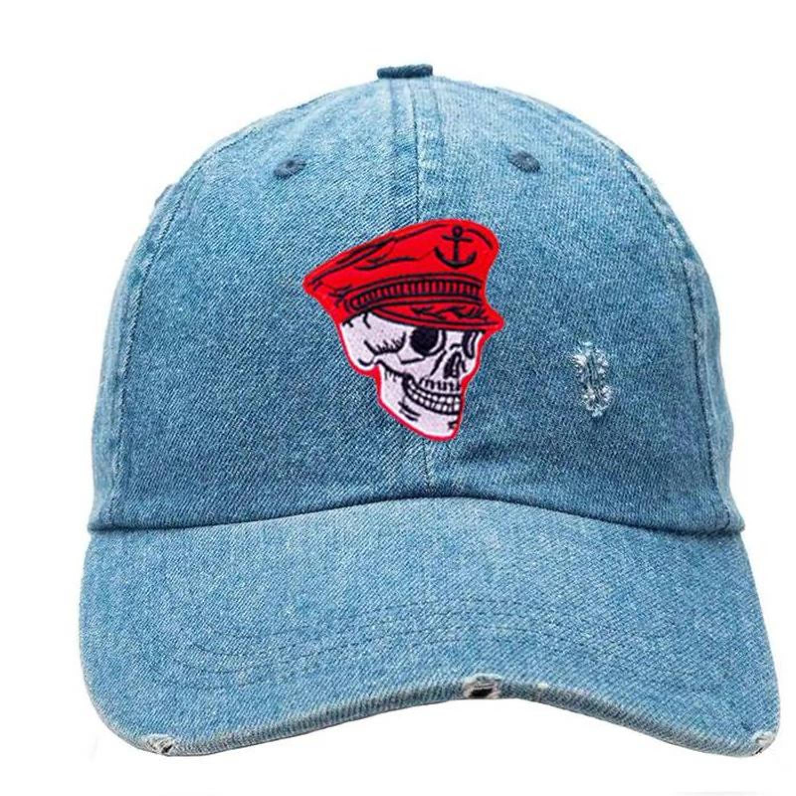 Parche Cráneo para Ropa MXKLS-004-3 4 Parches Calavera 6x6,5cm BlancoRojo Bordado Adhesivo para Planchar, Skull01