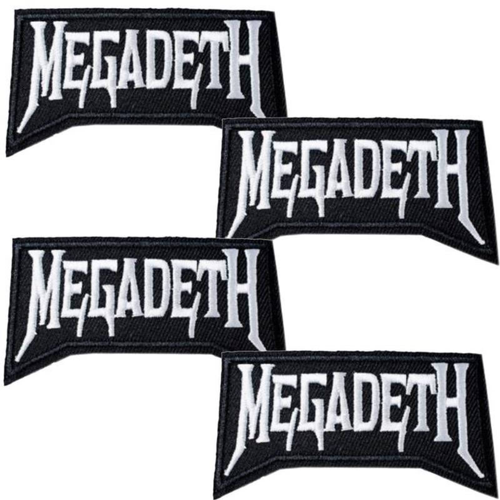 Termoadhesivos Parches para Gorra MXMGT-004-6 4 Parches Music9 8x4cm NegroBlanco Bordado Adhesivo para Planchar, Music09