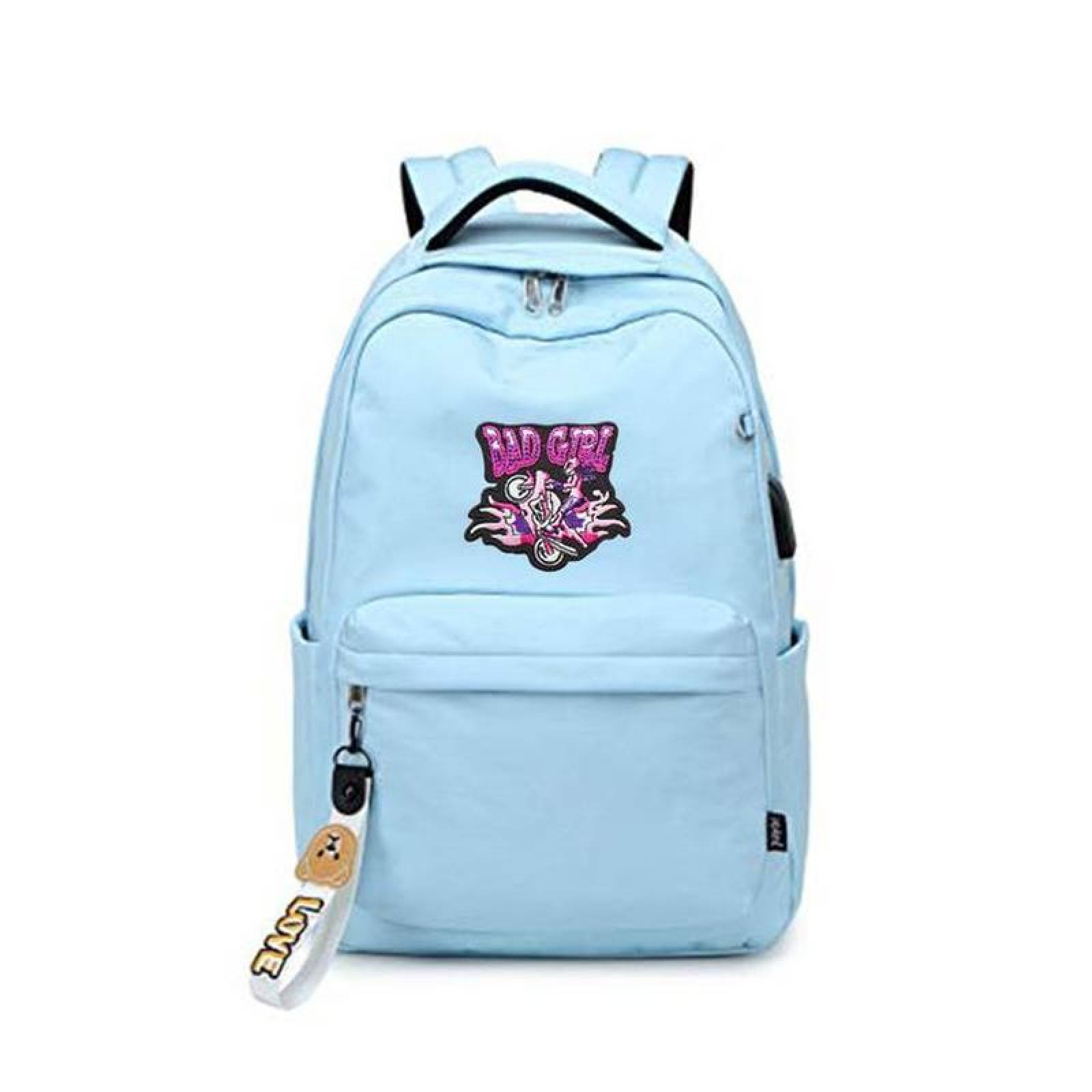 Parche Bordado Termoadhesivo MXMOY-001-4 1 Parche MotorCycleLady 7x7cm NegroRosa Bordado Adhesivo para Planchar, MotorCycleLady04