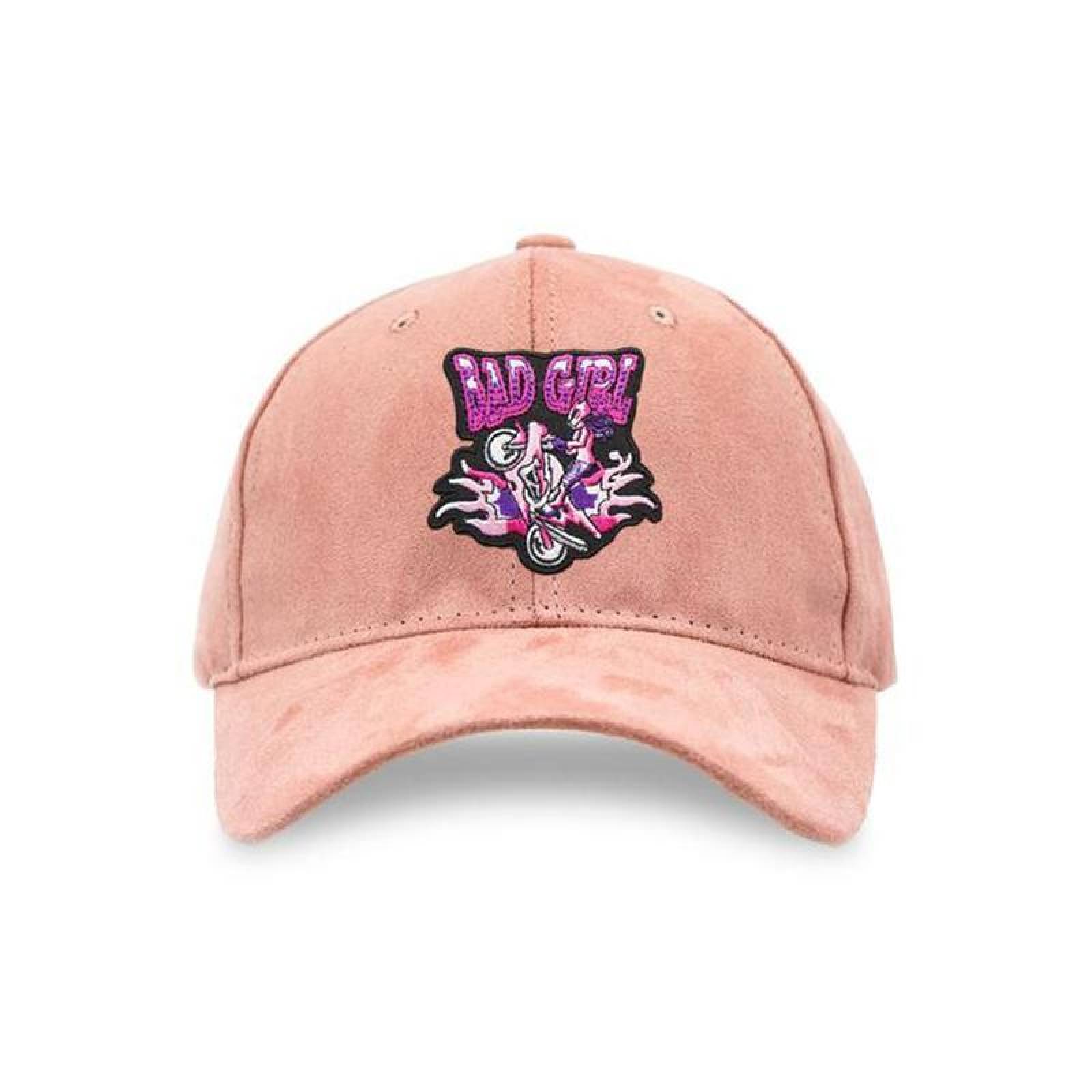 Parches para Playeras MXMOY-004-5 4 Parches MotorCycleLady 7x7cm NegroRosa Bordado Adhesivo para Planchar, MotorCycleLady04