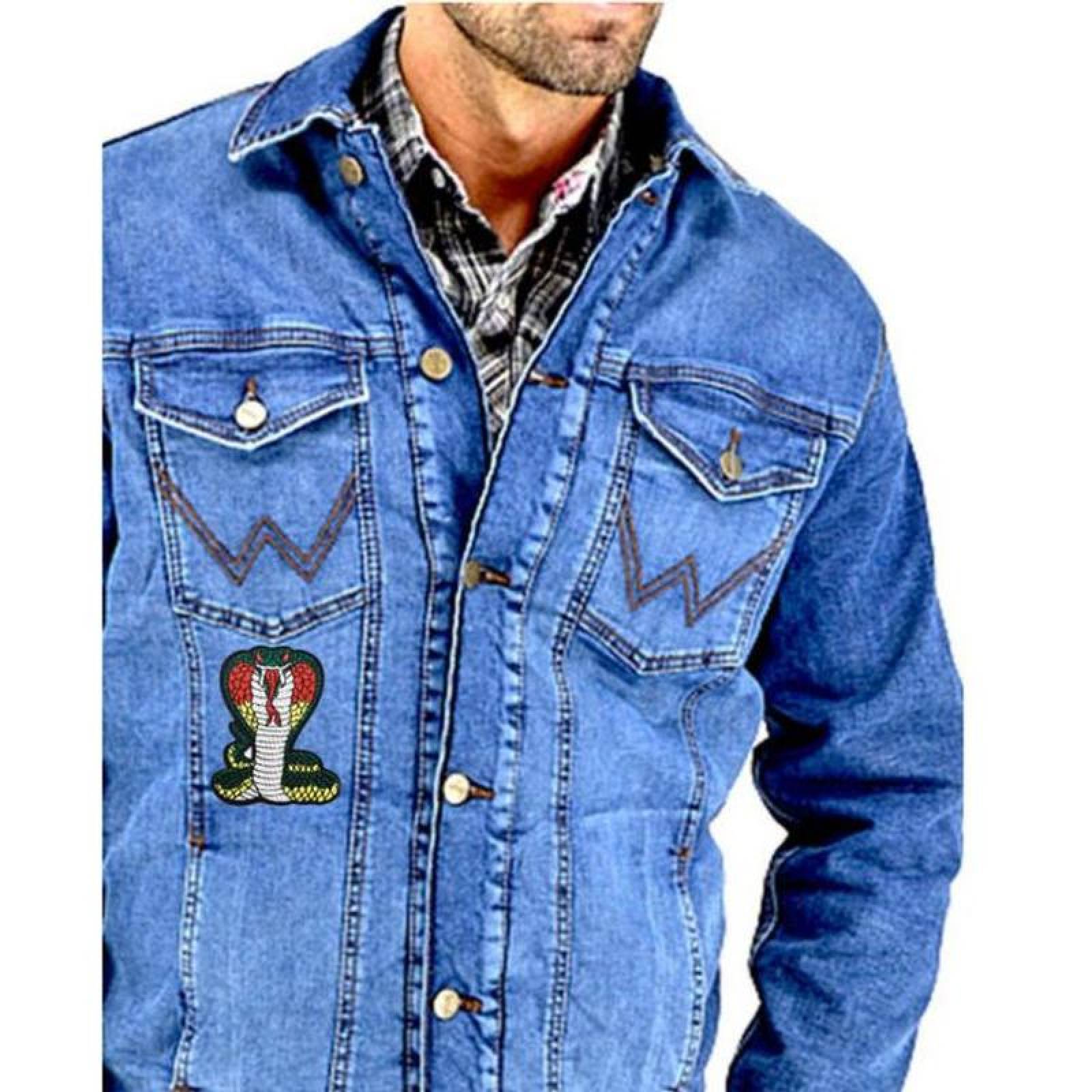 Parche de Serpiente Bordado MXNKE-003-4 3 Parches Snake1 6x8,1cm VerdeBlanco Bordado Adhesivo para Planchar, Snake01