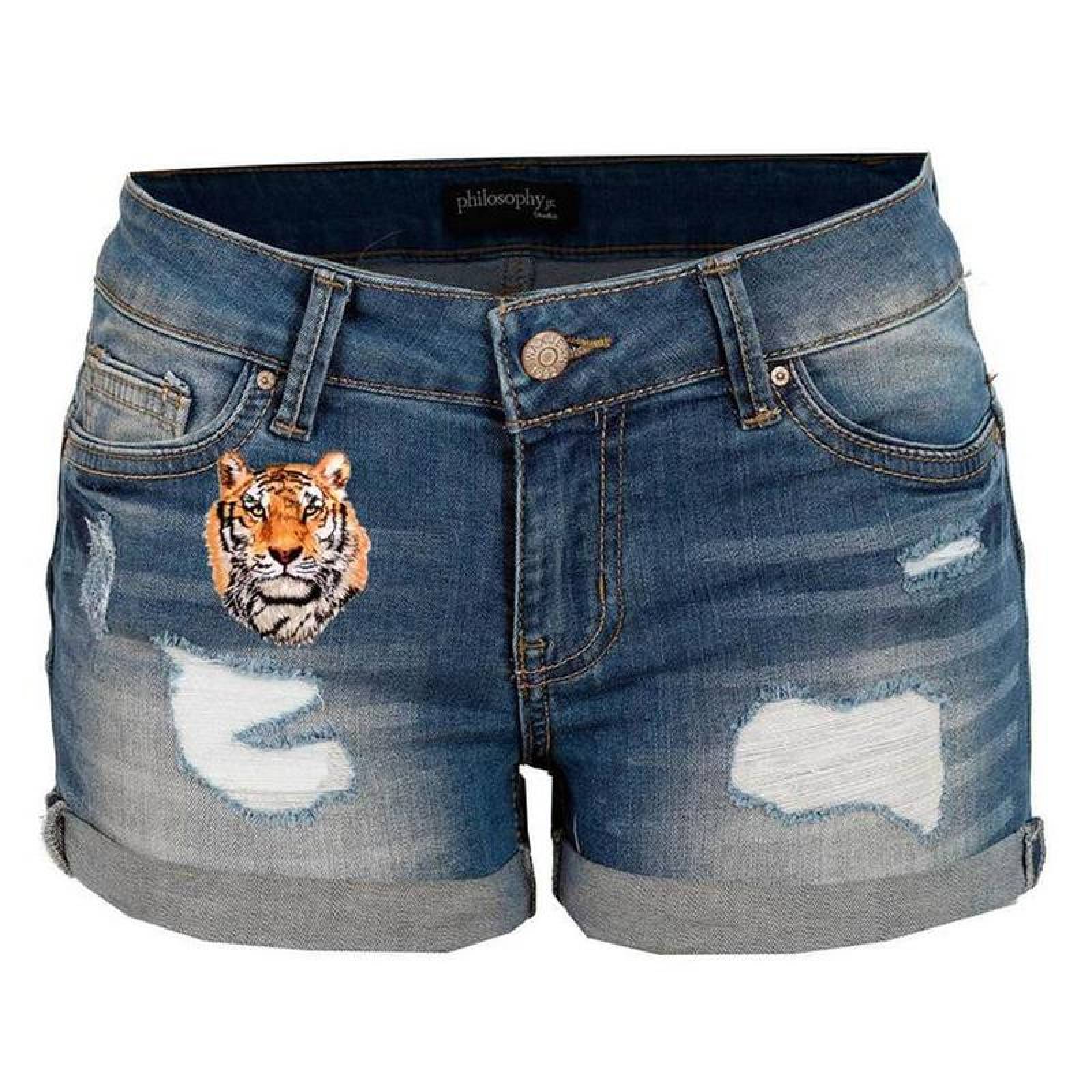 Parches para Playeras Decorativo MXTIG-003-4 3 Parches Tigre 8x10cm AmarilloBlanco Bordado Adhesivo para Planchar, Tiger01