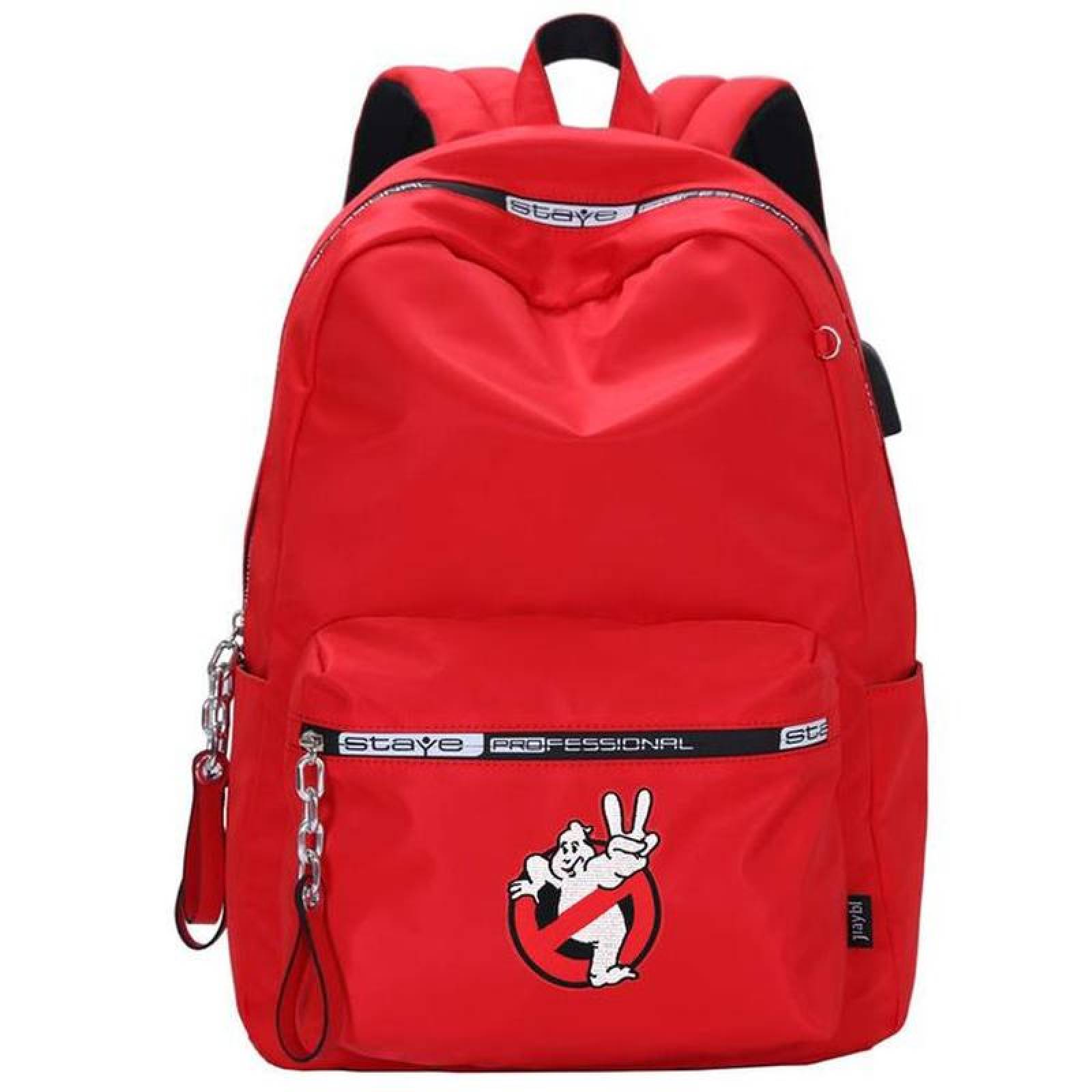 Parches para Mochilas Decorativo MXVOM-003-6 3 Parches Ghostbusters 9x10cm BlancoRojo Bordado Adhesivo para Planchar, Movie03