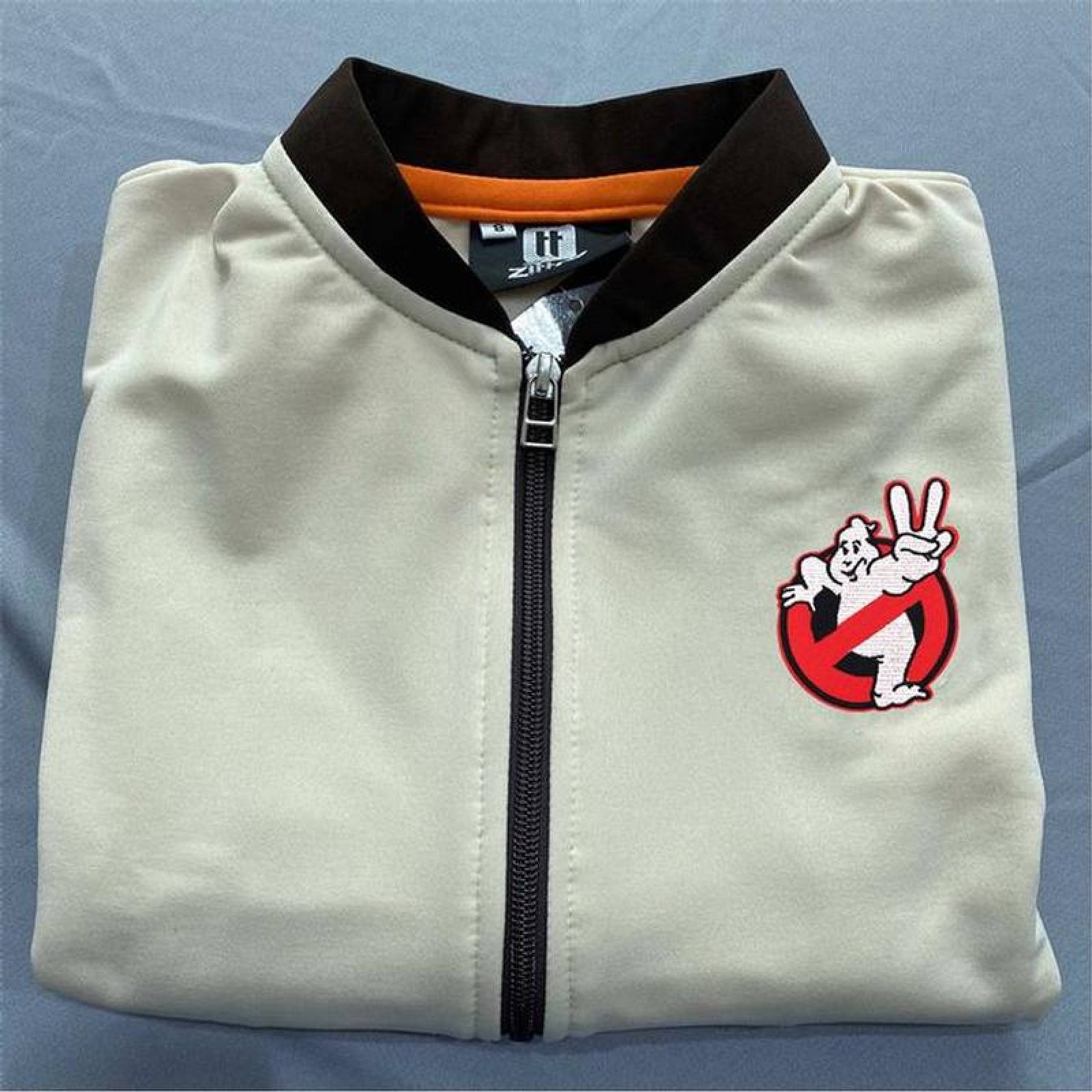 Parches para Mochilas Decorativo MXVOM-003-6 3 Parches Ghostbusters 9x10cm BlancoRojo Bordado Adhesivo para Planchar, Movie03