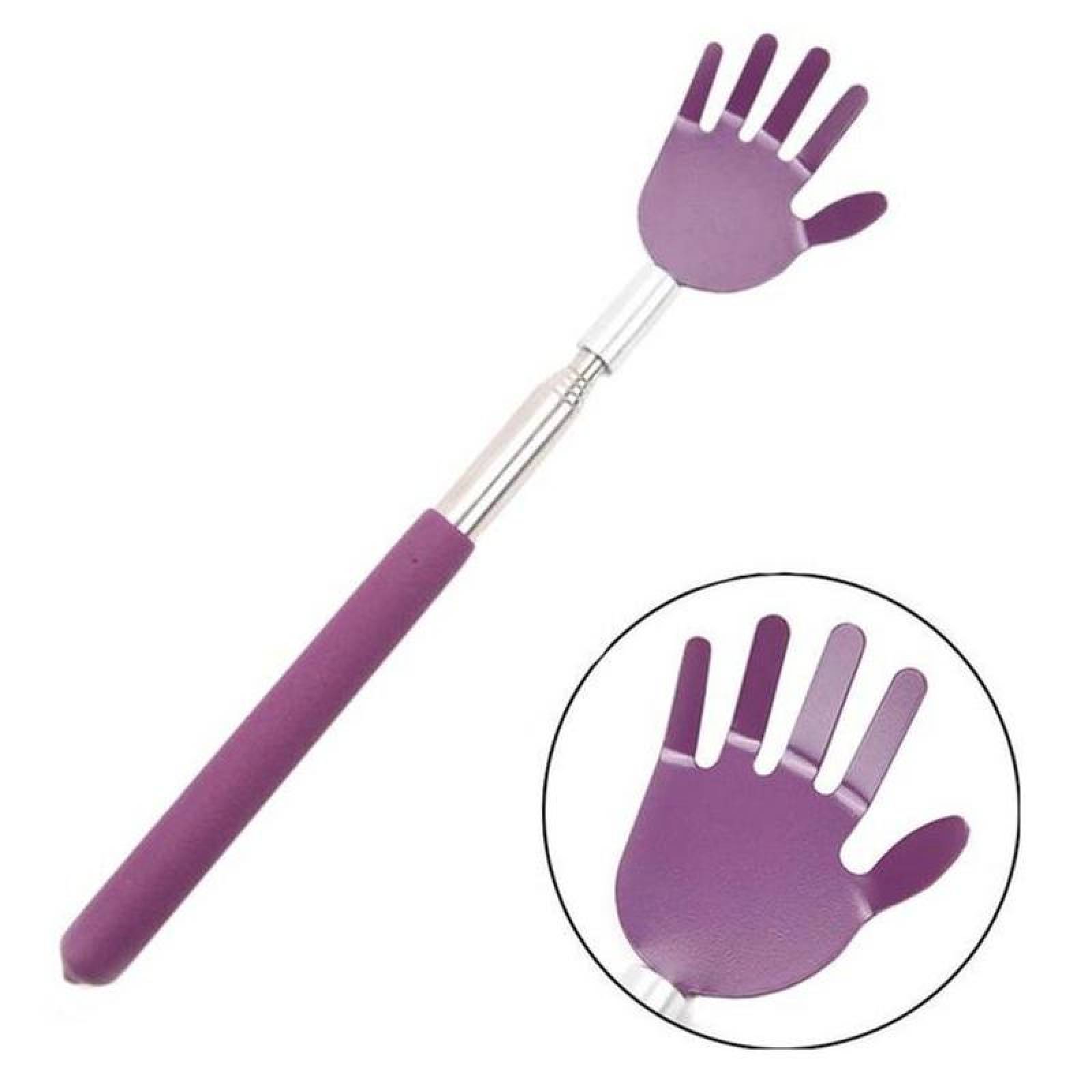 Mano para Rascar la Espalda MXMKK-002-2 10 pzas Telescópicas de Metal Extender de 23 a 70 cm Colores al Azar, MonkeyClaw Kit