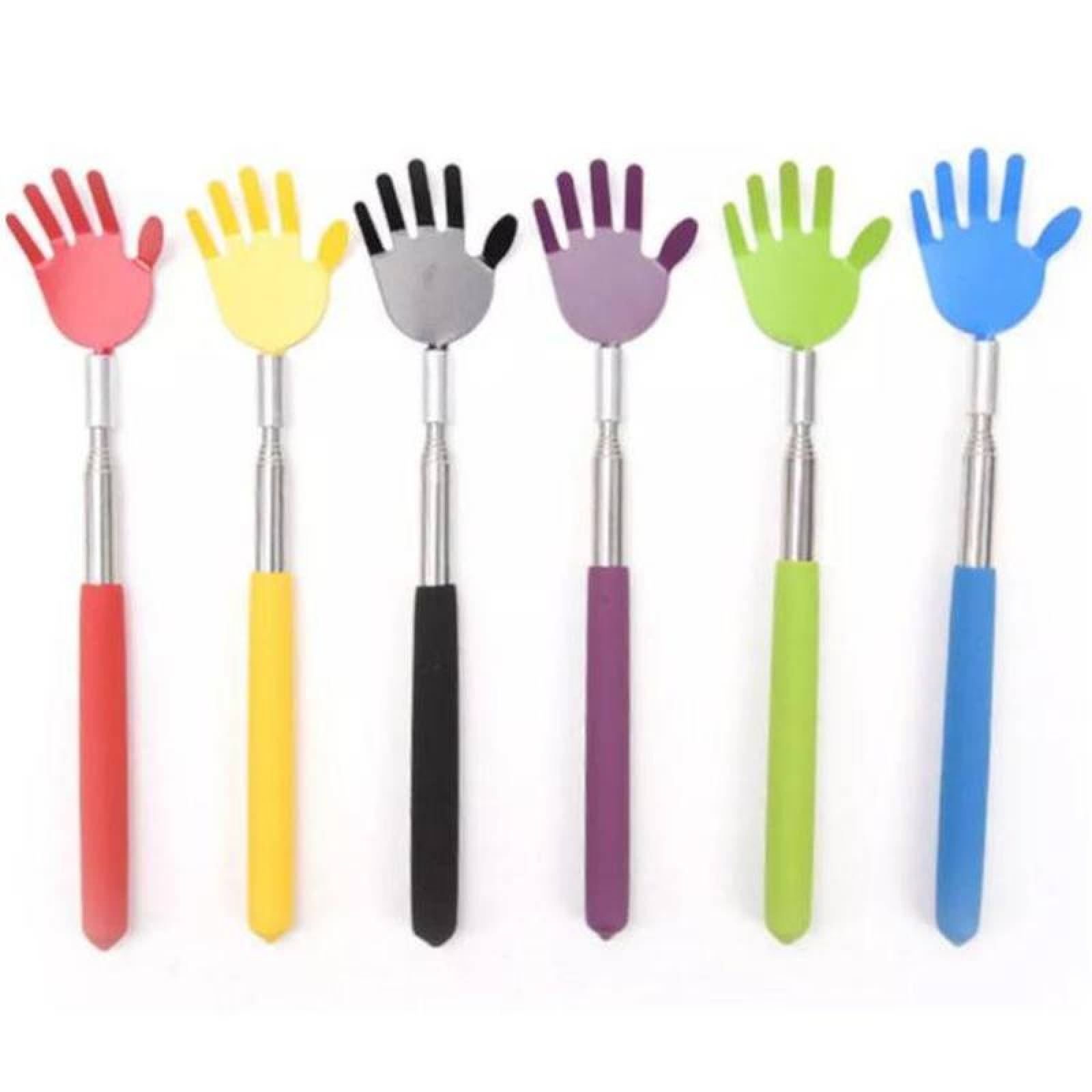 Manita de Chango para Rascar MXMKK-004-1 20 pzas Telescópicas de Metal Extender de 23 a 70 cm Colores al Azar, MonkeyClaw Kit