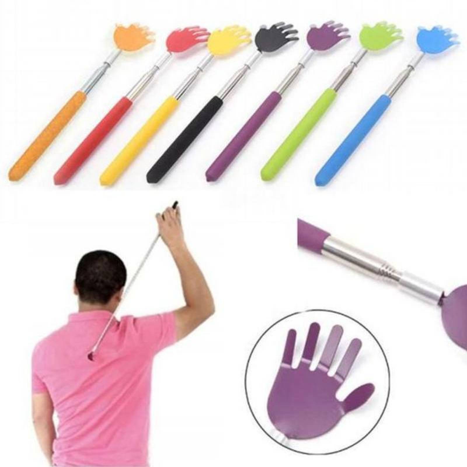 Manita de Chango para Rascar MXMKK-004-1 20 pzas Telescópicas de Metal Extender de 23 a 70 cm Colores al Azar, MonkeyClaw Kit