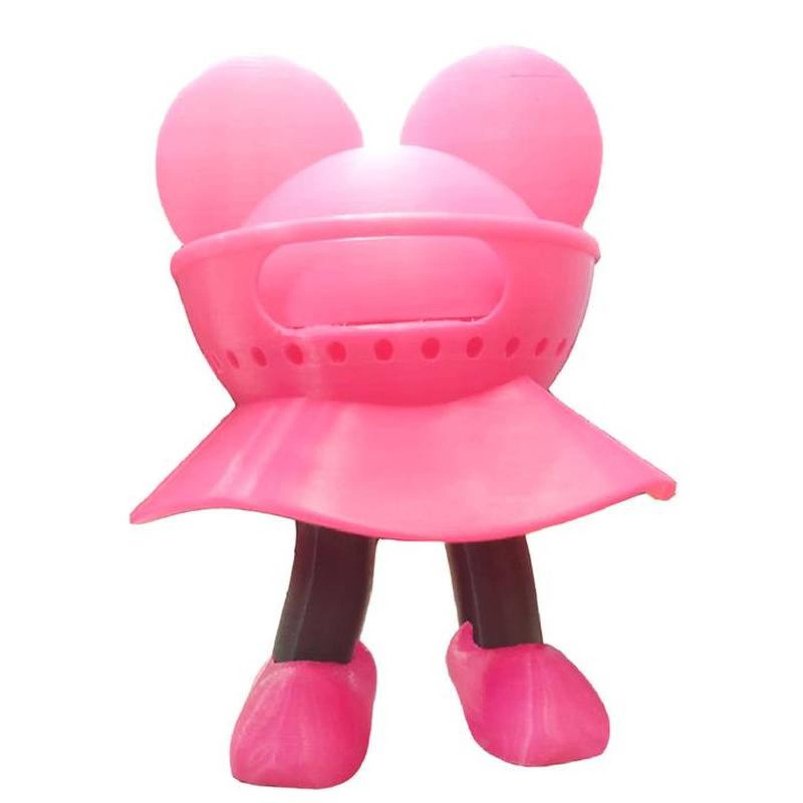 Minnie Base para Alexa Minnie MXNXM-003-1 3 Pzs 20x20x17cm Rosa y Negro No incluye Alexa Echo ni Cargador, AlexaMinnie