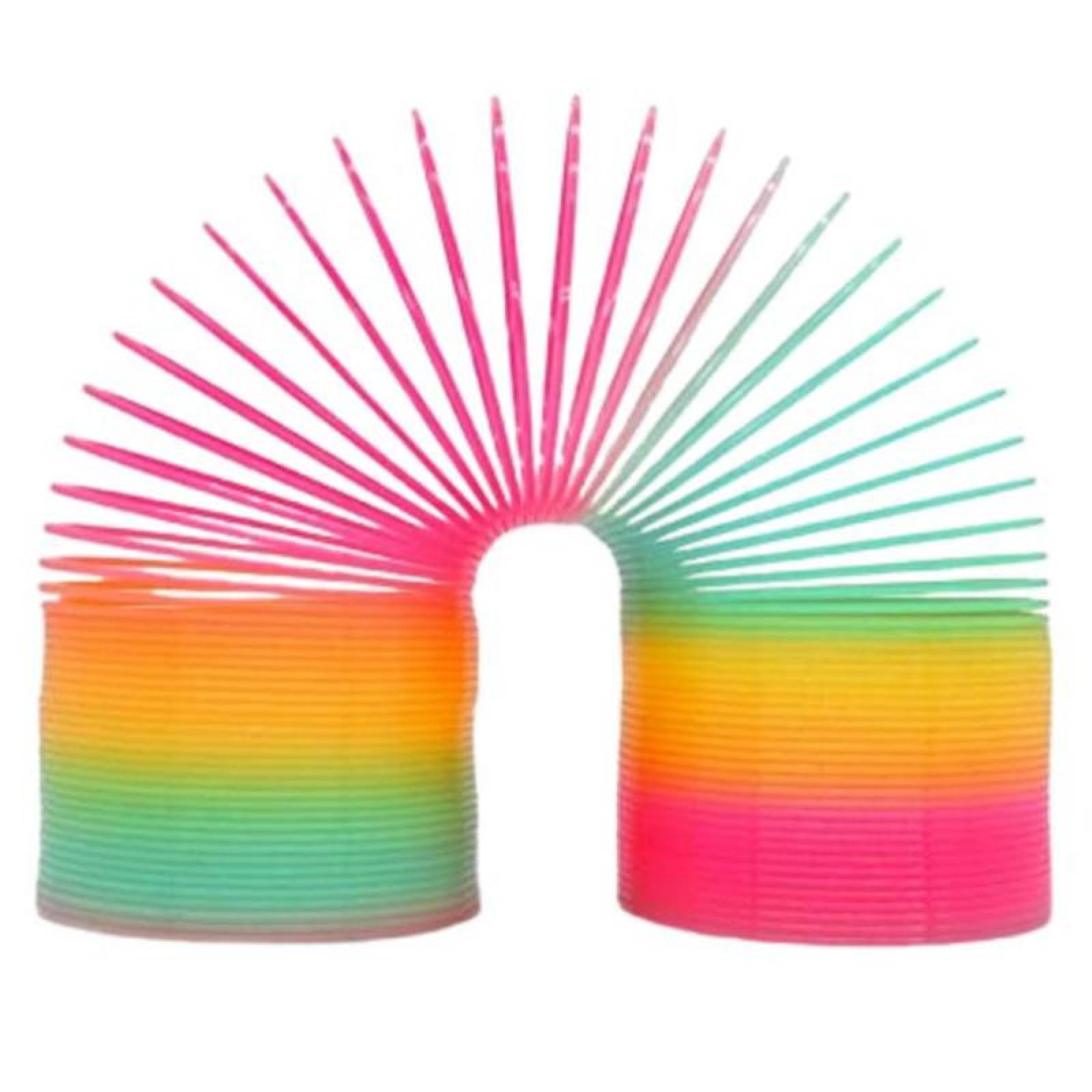 Juguete de Gusano con Resorte MXSGW-001-2 1 pza Plástico PVC Unisex mas3 años Colores al Azar, SpringWorm