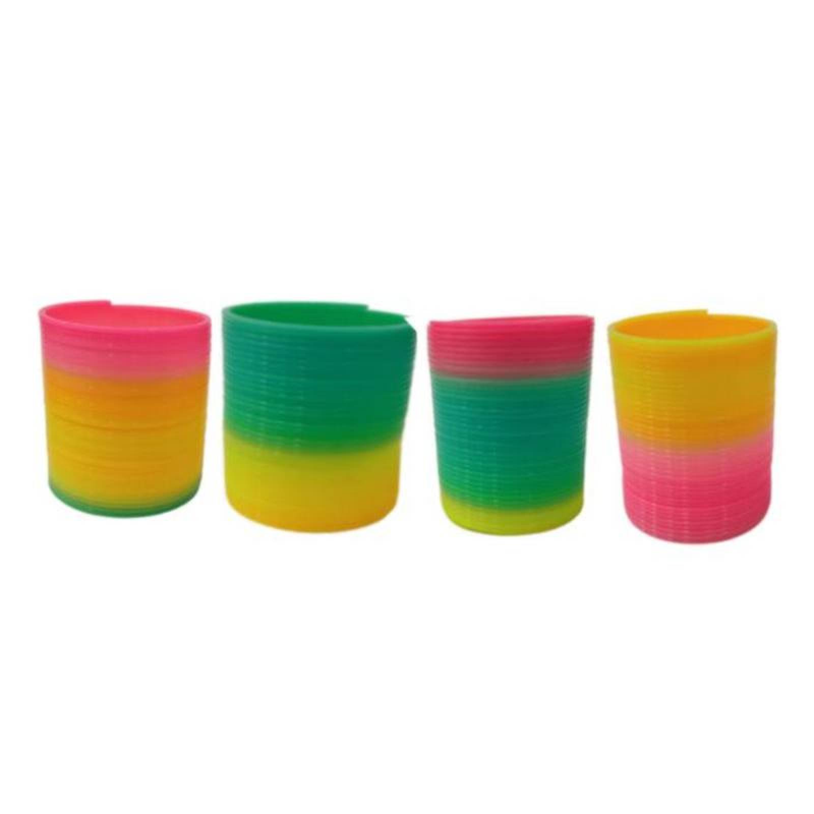 Mini Juguetes para Niños MXSGW-004-1 4 pzas Plástico PVC Unisex mas3 años Colores al Azar, SpringWorm