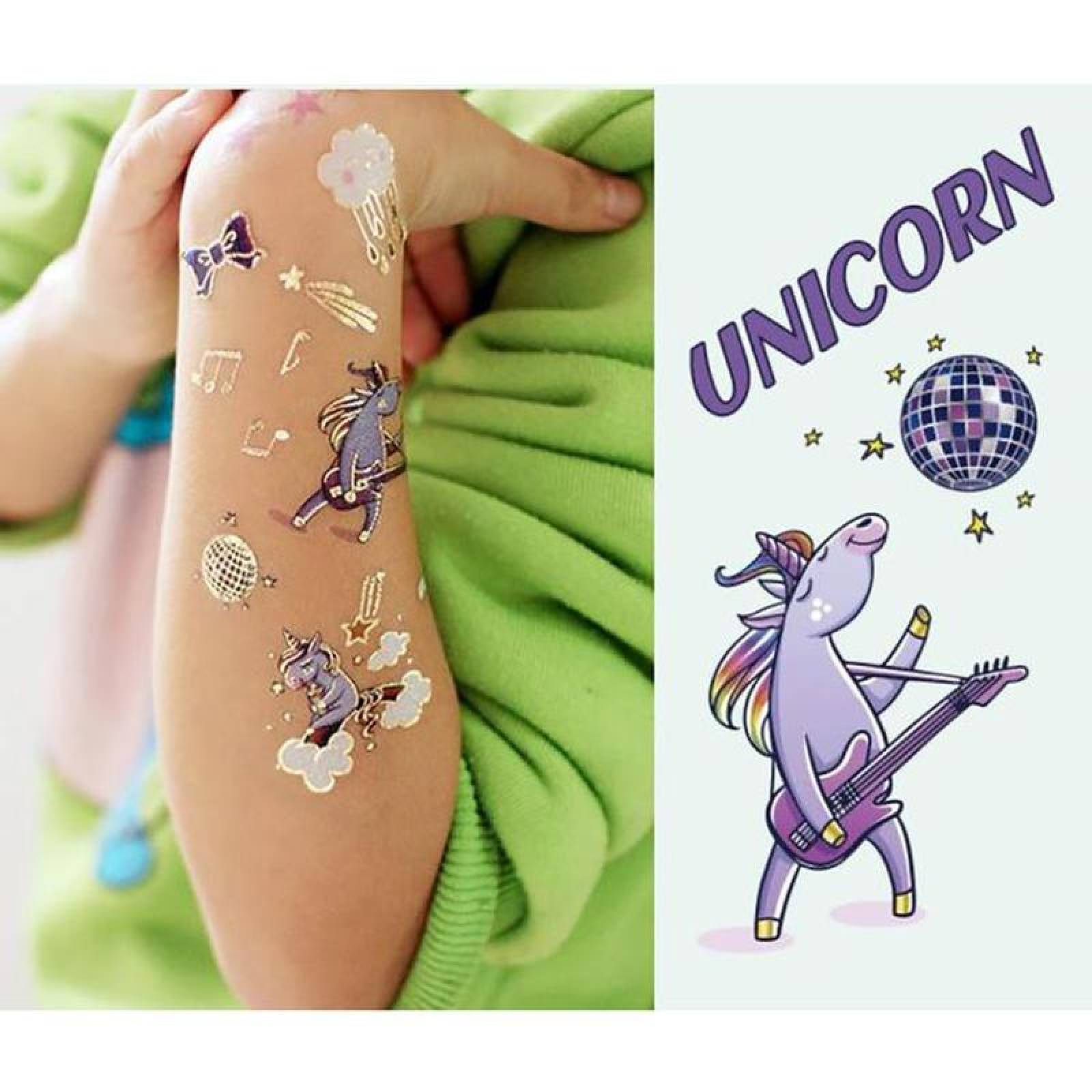 Tatuaje Fácil de Usar MXTSK-005-2 100 Plantillas en 5 Paquetes 6,3x9,7cm Tatuaje Temporal, Deckids