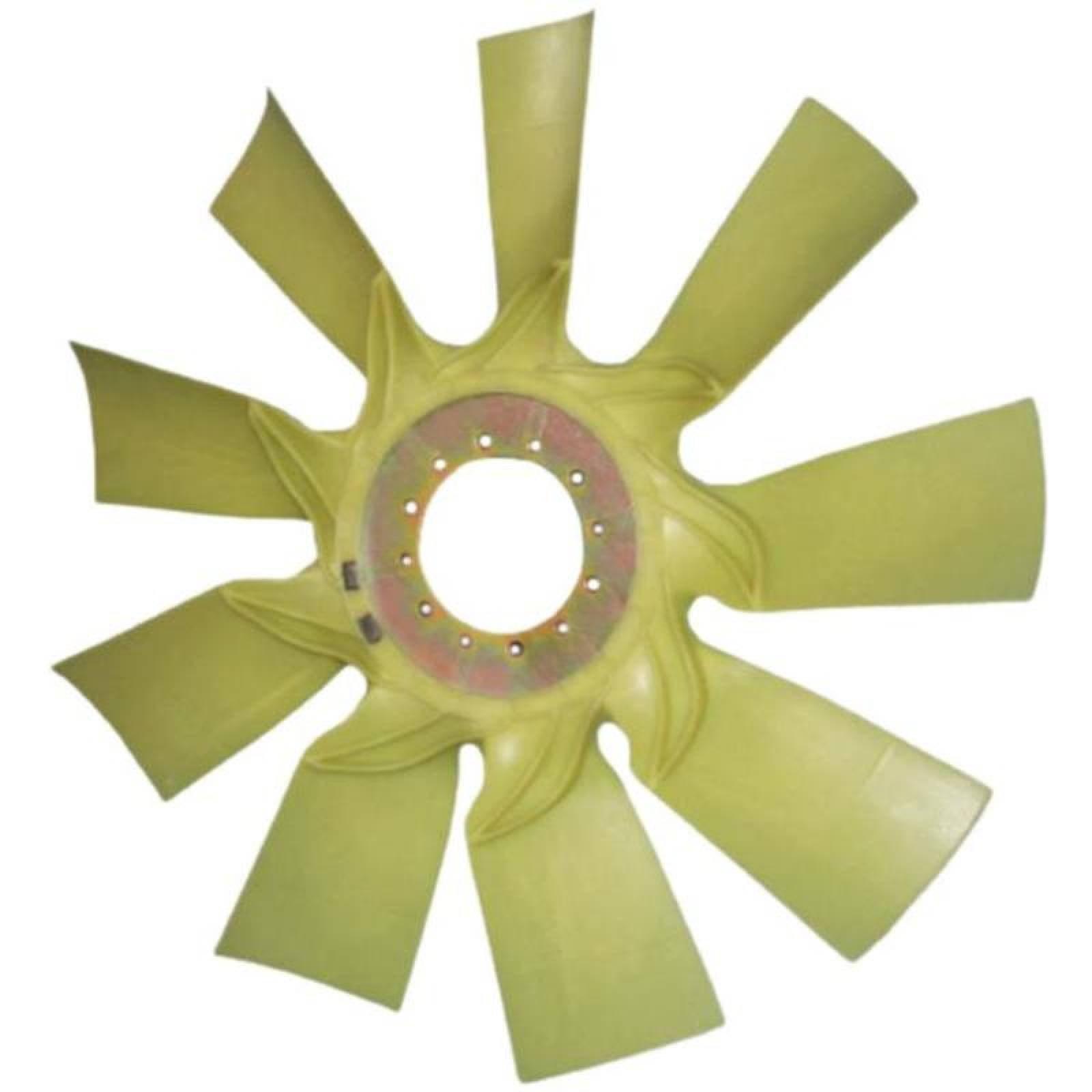 Aspa de Buena Calidad Tipo Nylon MXNCY-004-5 28" Diámetro 9 Aspas 5" Flecha Giro Derecha Nylon con Fibra de Vidrio, NylCarry
