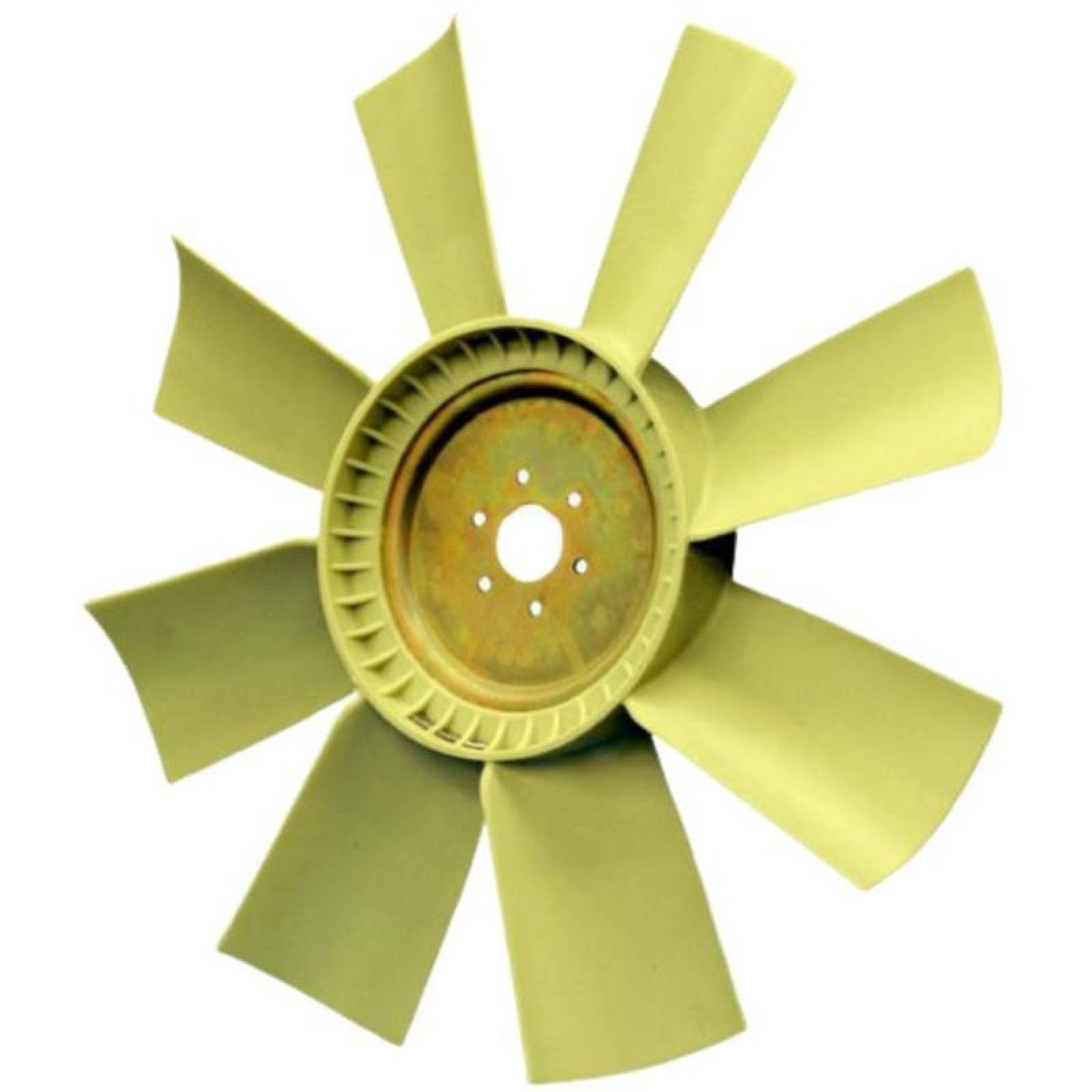 Ventilador con Aspas Nylon MXNHD-001-3 24" Diámetro 8 Aspas 2" Flecha Giro Derecha Nylon con Fibra de Vidrio, NylHold