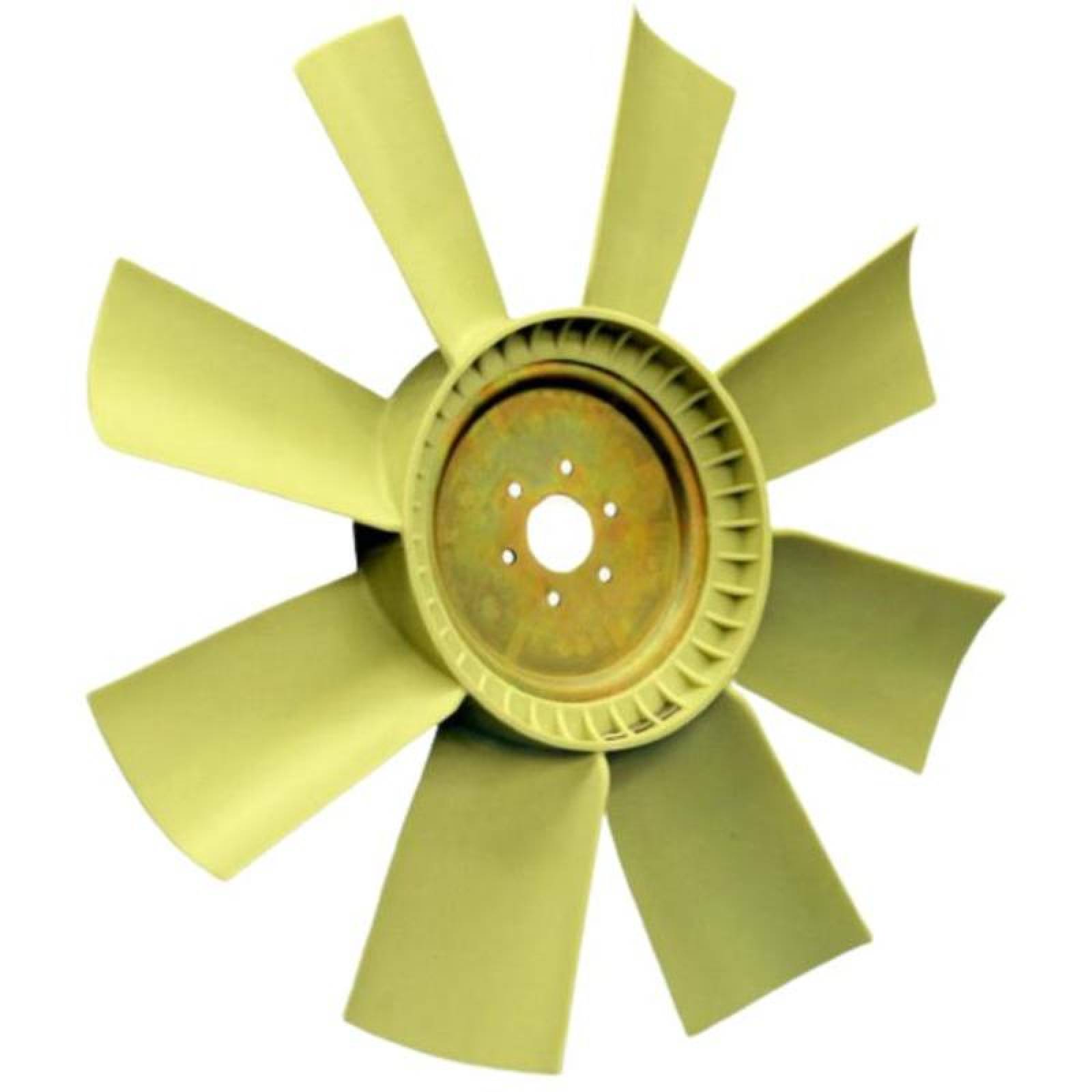 Ventilador con Aspas Nylon MXNHD-001-3 24" Diámetro 8 Aspas 2" Flecha Giro Derecha Nylon con Fibra de Vidrio, NylHold