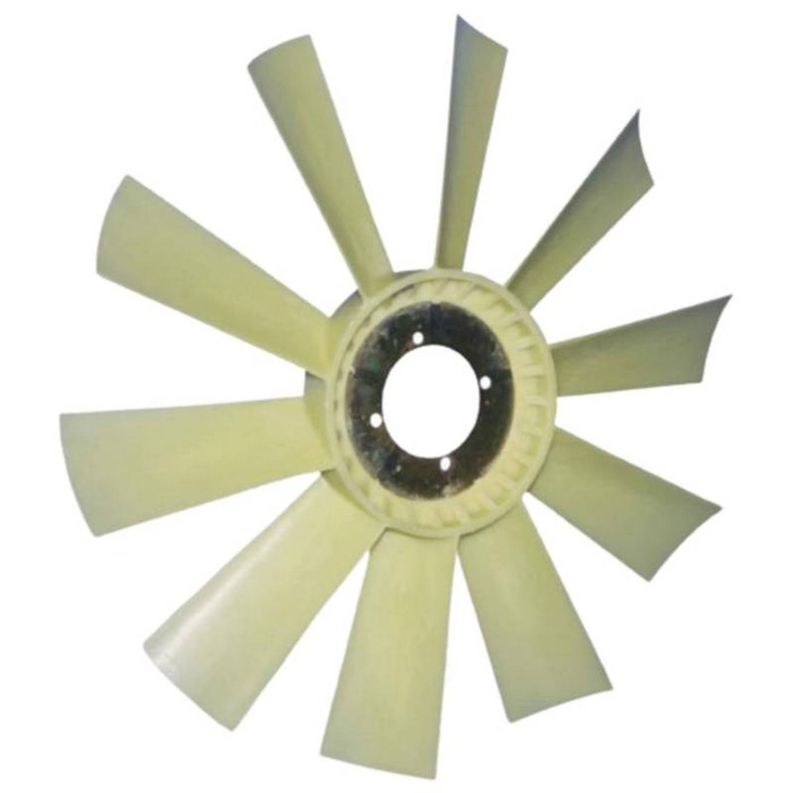 Ventilador para Motores Diesel MXNMH-001-5 18" Diámetro 10 Aspas 3 14" Flecha Giro Derecha Nylon con Fibra de Vidrio, NylMarch