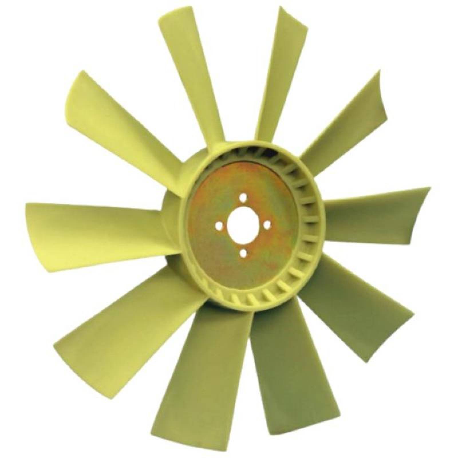 Ventilador para Perkins MXNMN-004-6 21" Diámetro 10 Aspas 1 58" Flecha Giro Derecha Nylon con Fibra de Vidrio, NylMotion