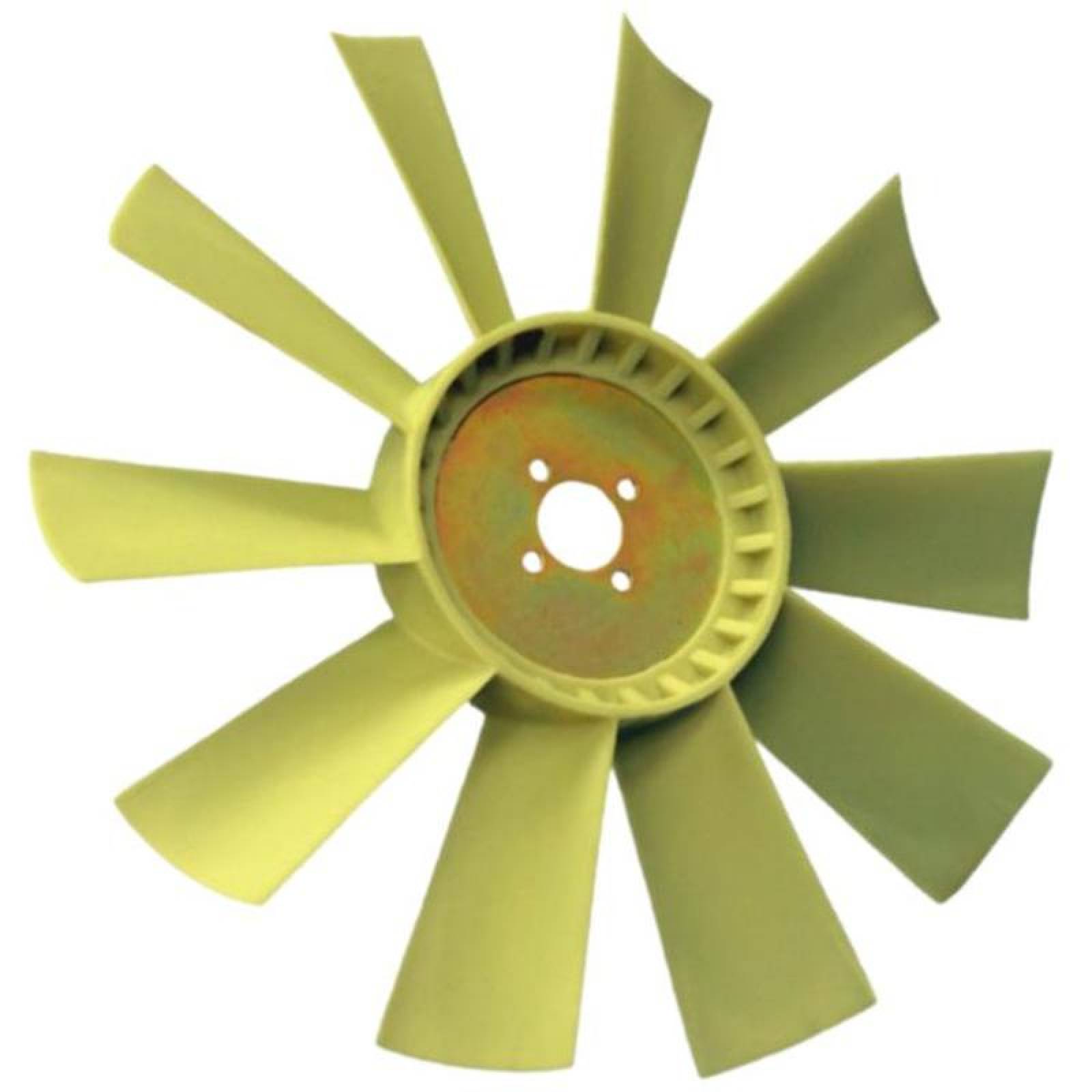 Ventilador para Perkins MXNMN-004-6 21" Diámetro 10 Aspas 1 58" Flecha Giro Derecha Nylon con Fibra de Vidrio, NylMotion
