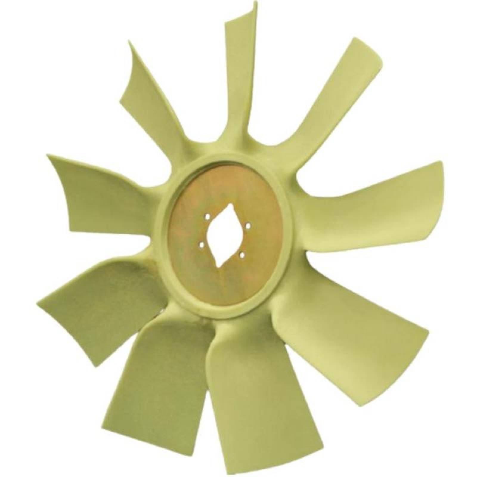Refacciones de Ventiladores Nylon MXNQK-005-1 30" Diámetro 9 Aspas 2 12" Flecha Giro Derecha Nylon con Fibra de Vidrio, NylQuick