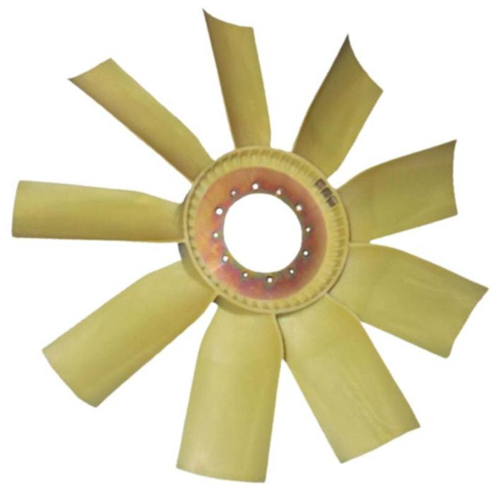 Ventiladores Tipo Nylon MXNTT-002-2 26" Diámetro 9 Aspas 5" Flecha Giro Derecha Nylon con Fibra de Vidrio, NylRotate