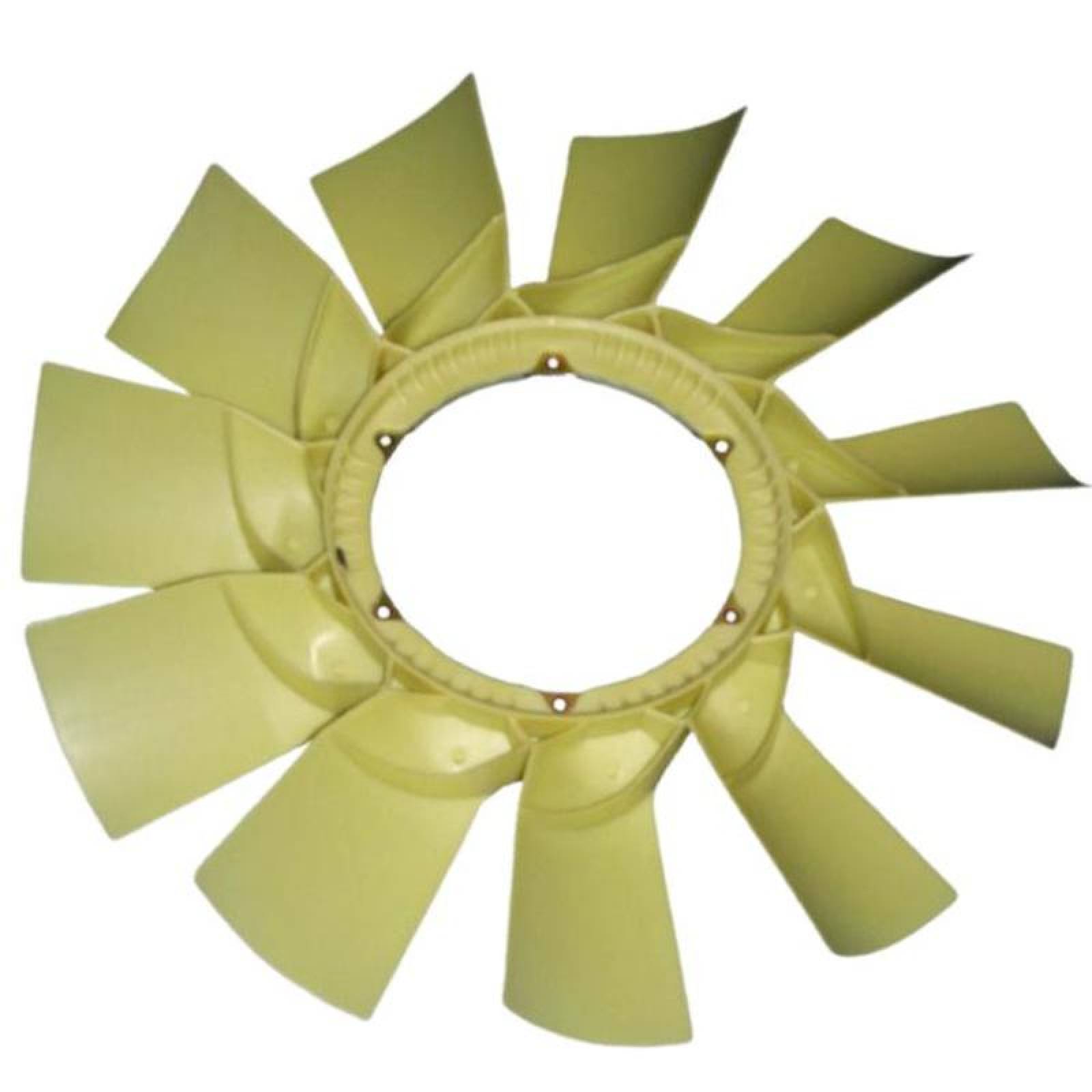 Aspas de Nylon para Motores Diesel MXNTY-002-1 28" Diámetro 11 Aspas 11" Flecha Giro Derecha Nylon con Fibra de Vidrio, NylTech