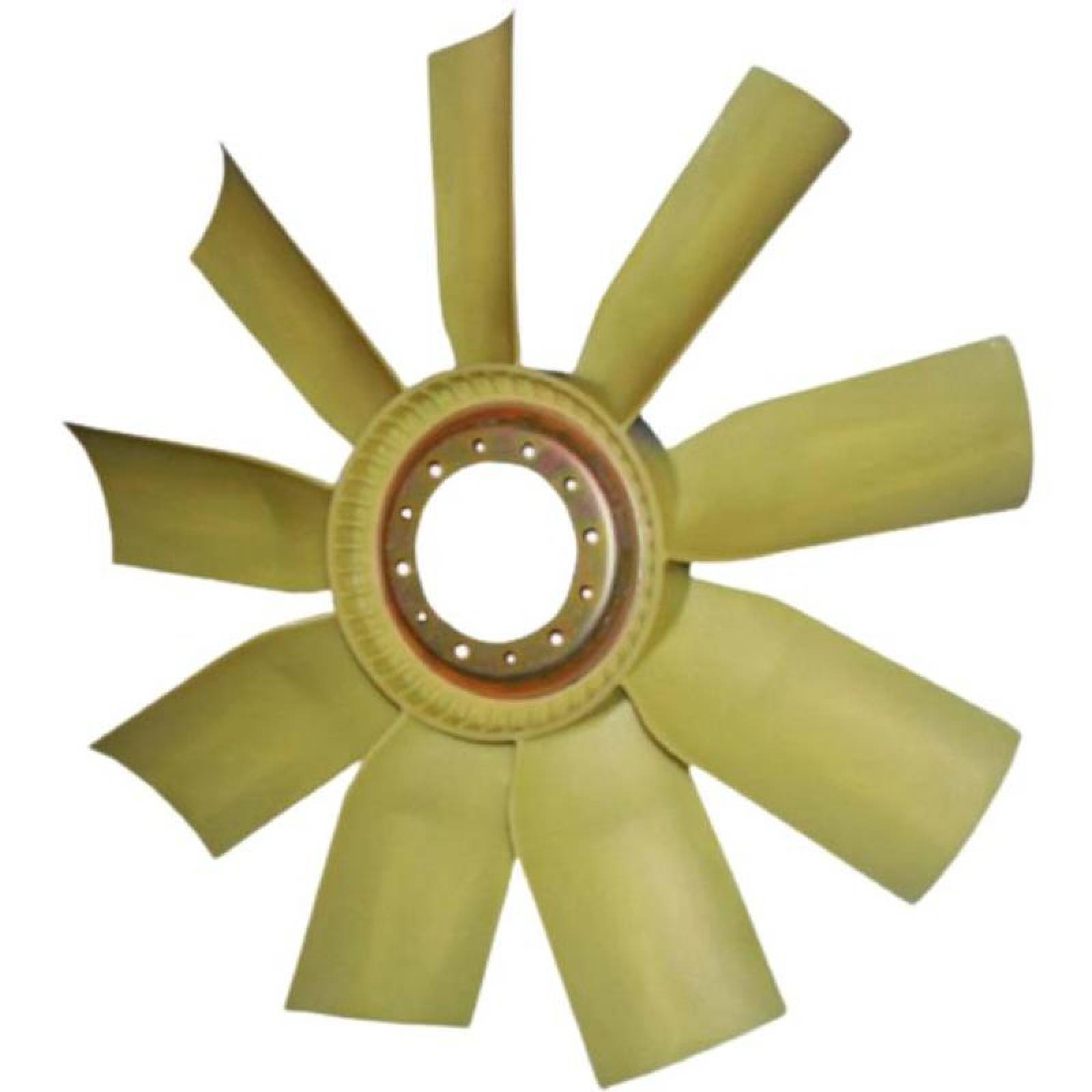 Aspas para Motores de Ventilación MXNVY-002-2 26" Diámetro 9 Aspas 5" Flecha Giro Derecha Nylon con Fibra de Vidrio NylVelocity