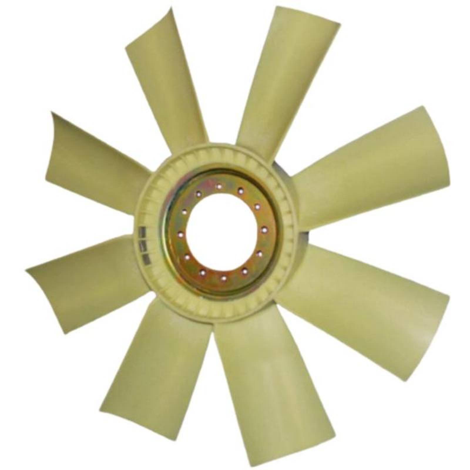 Ventiladores para Camiones Navistar MXNWG-003-3 28" Diámetro 8 Aspas 5" Flecha Giro Derecha Nylon con Fibra de Vidrio, NylWing