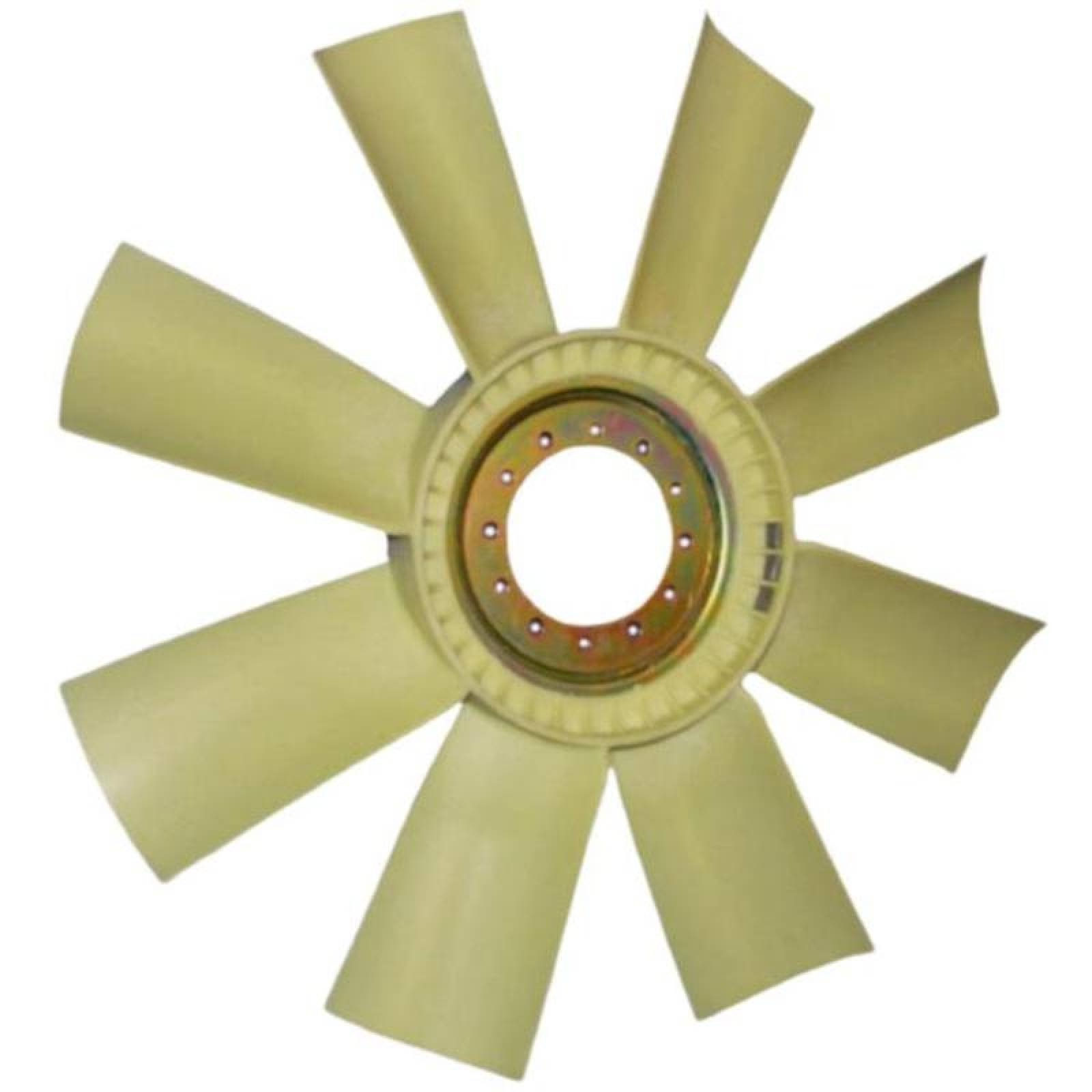 Ventiladores para Camiones Navistar MXNWG-003-3 28" Diámetro 8 Aspas 5" Flecha Giro Derecha Nylon con Fibra de Vidrio, NylWing