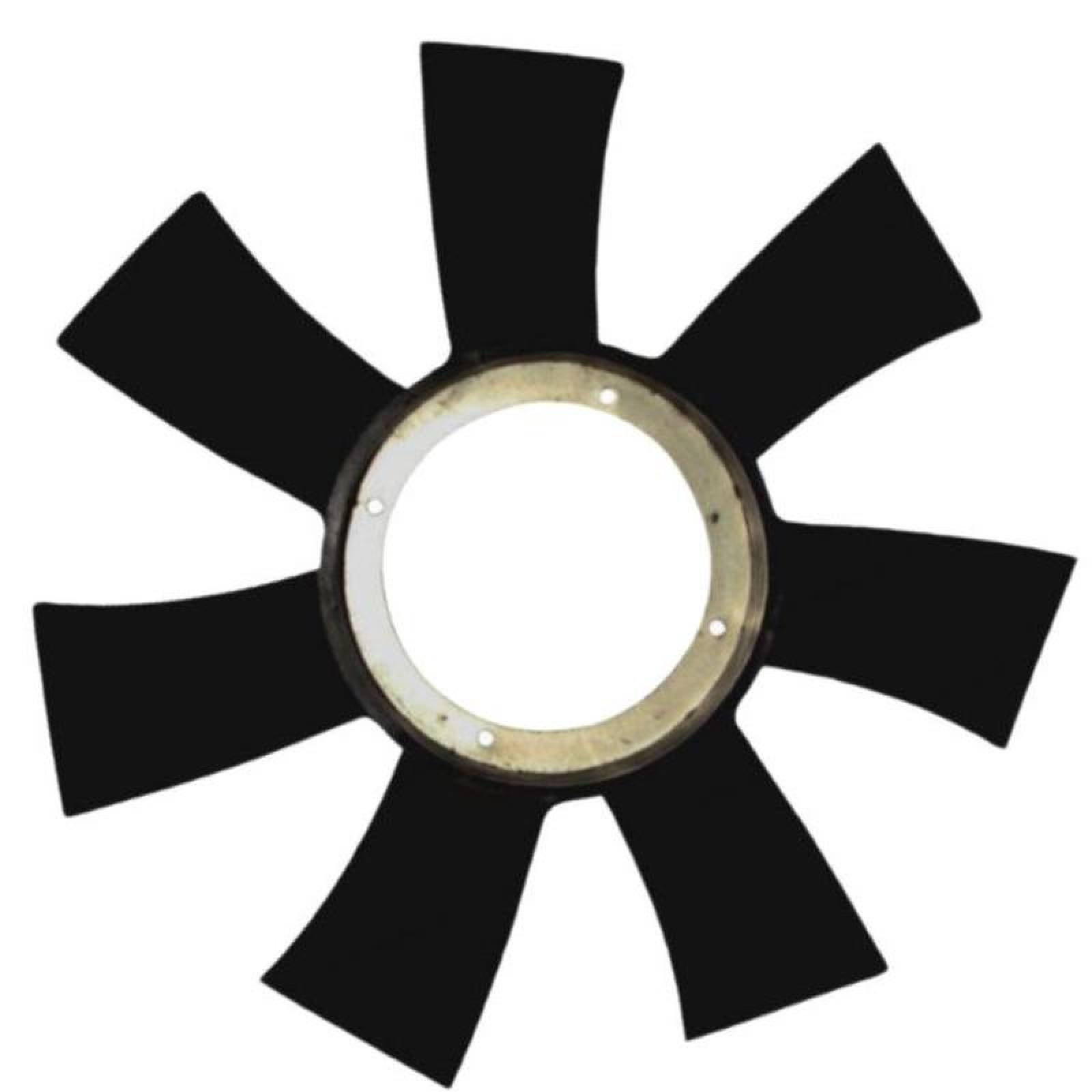 Ventilador Nylon de Enfriamiento MXNTU-001-30 20" Diámetro 7 Aspas 6 516" Flecha Giro Derecha Nylon con Fibra de Vidrio, NylYsu