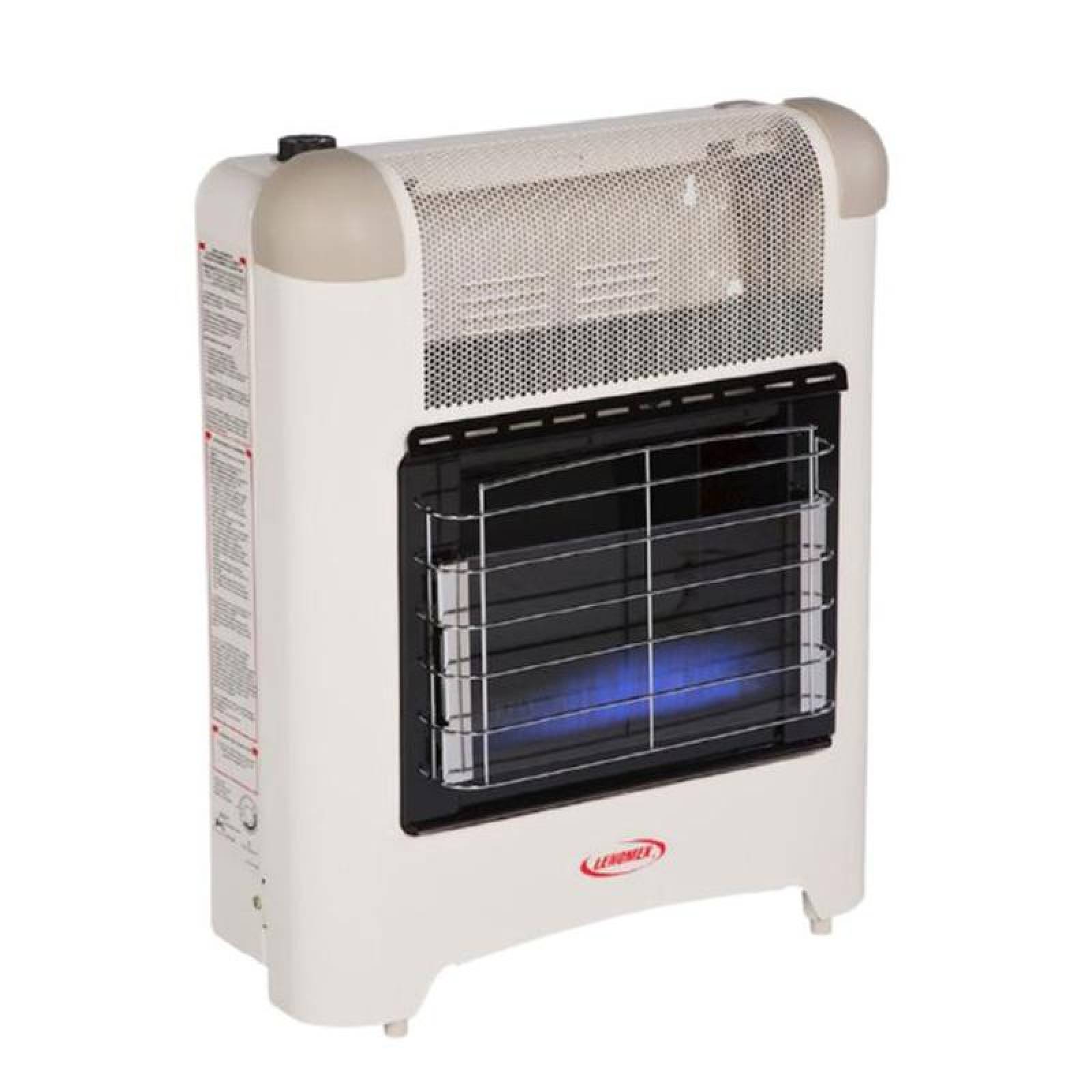 Calentador para la Casa MXHRF-002-1 18000 BTU 40 metros cuadrados Gas LP Encendido Eléctrico, HeaterFire