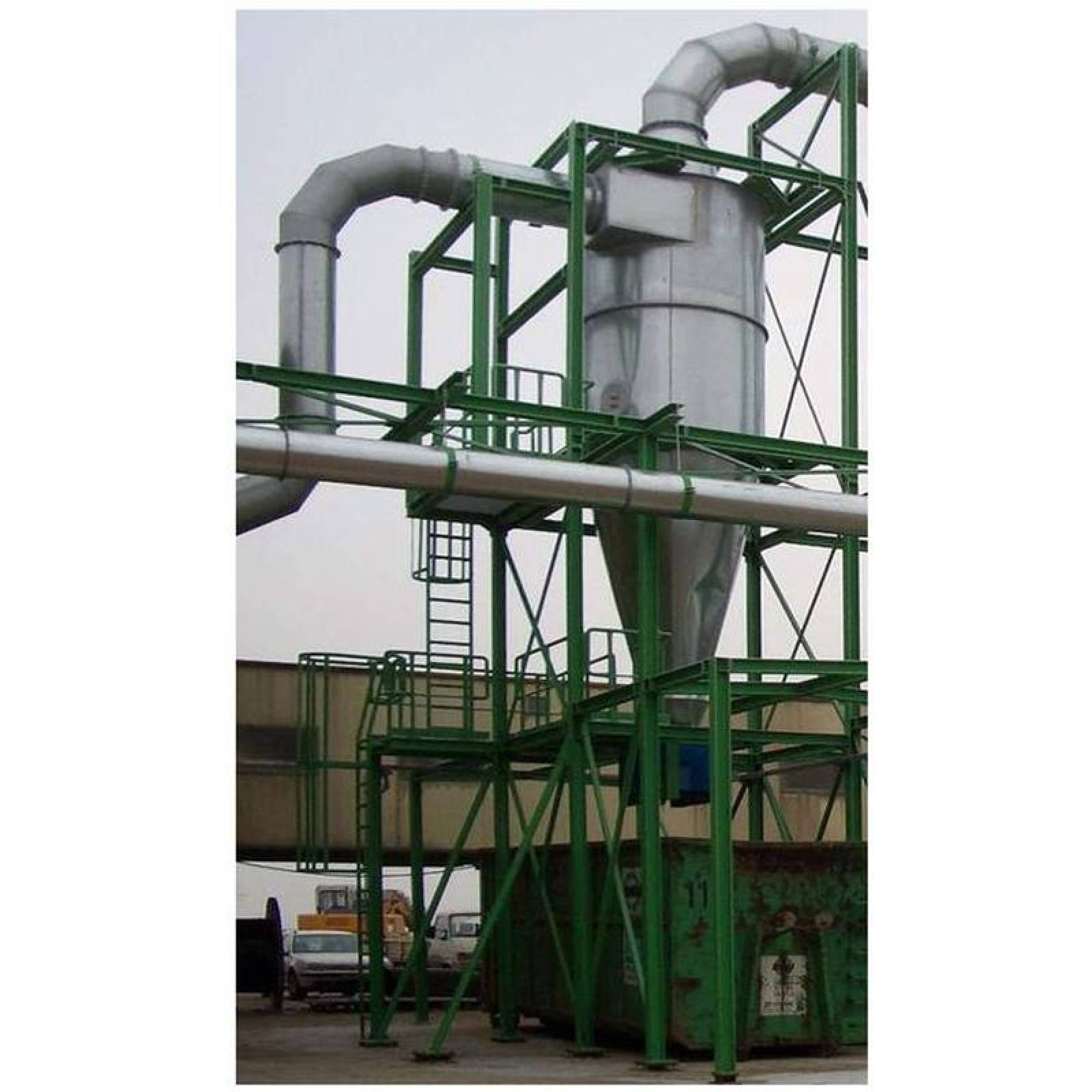 Ciclones y Separación Mecánica MXCCW-015 2057m3hr C, 22 Galvanizado 700 Kgm3 1mm Diámetropartícula Vel, 27 metros por segundo 160Kgmin 892,69mmh2o, CycloWind