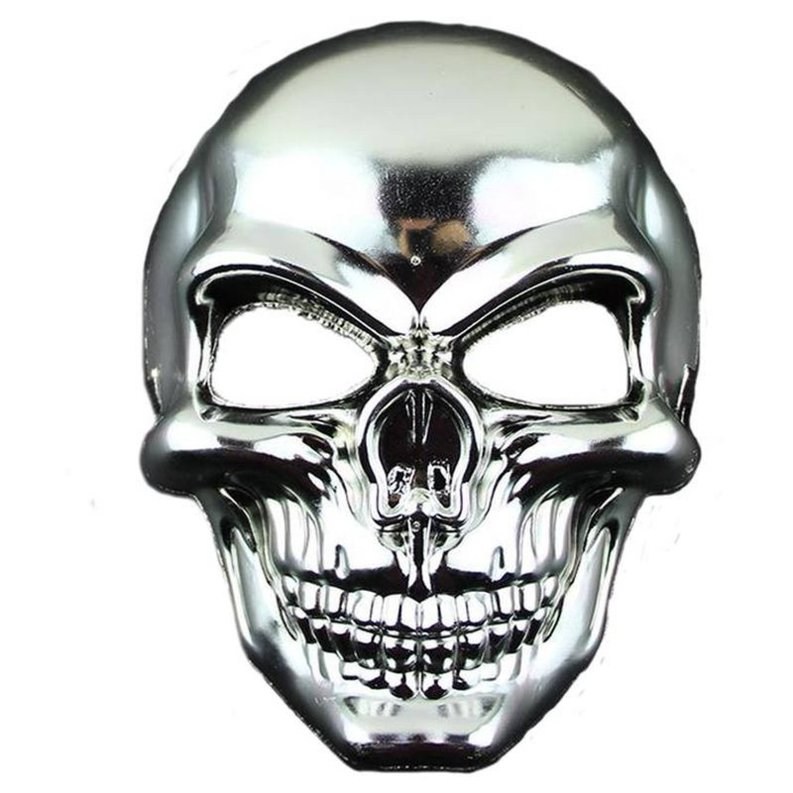 Máscaras de Halloween de Cráneo MXKLL-013 3 pzas, 26x17x4 cm Plástico PVC Dorado Máscara Cráneo, SkullMask