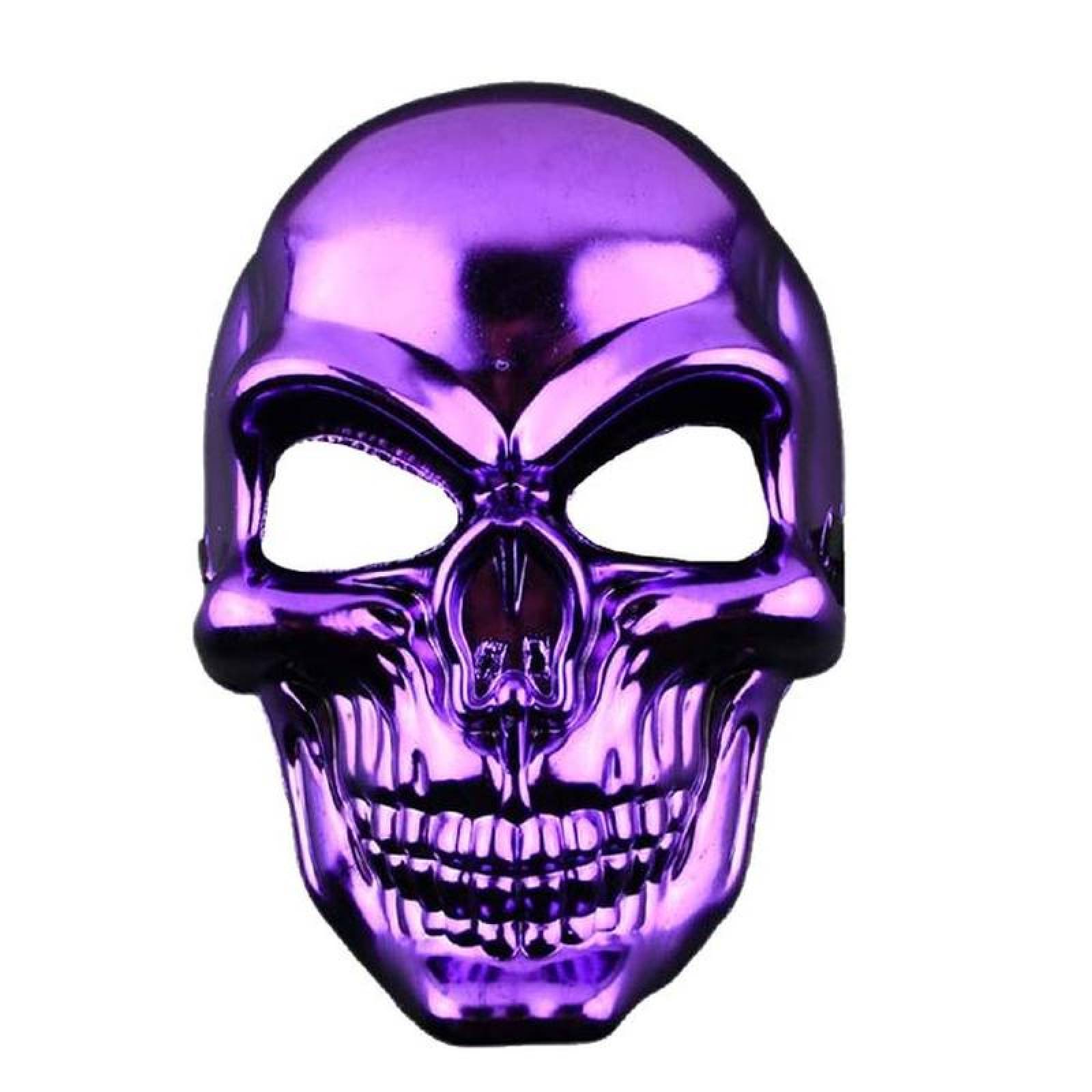 Máscaras de Halloween de Cráneo MXKLL-013 3 pzas, 26x17x4 cm Plástico PVC Dorado Máscara Cráneo, SkullMask