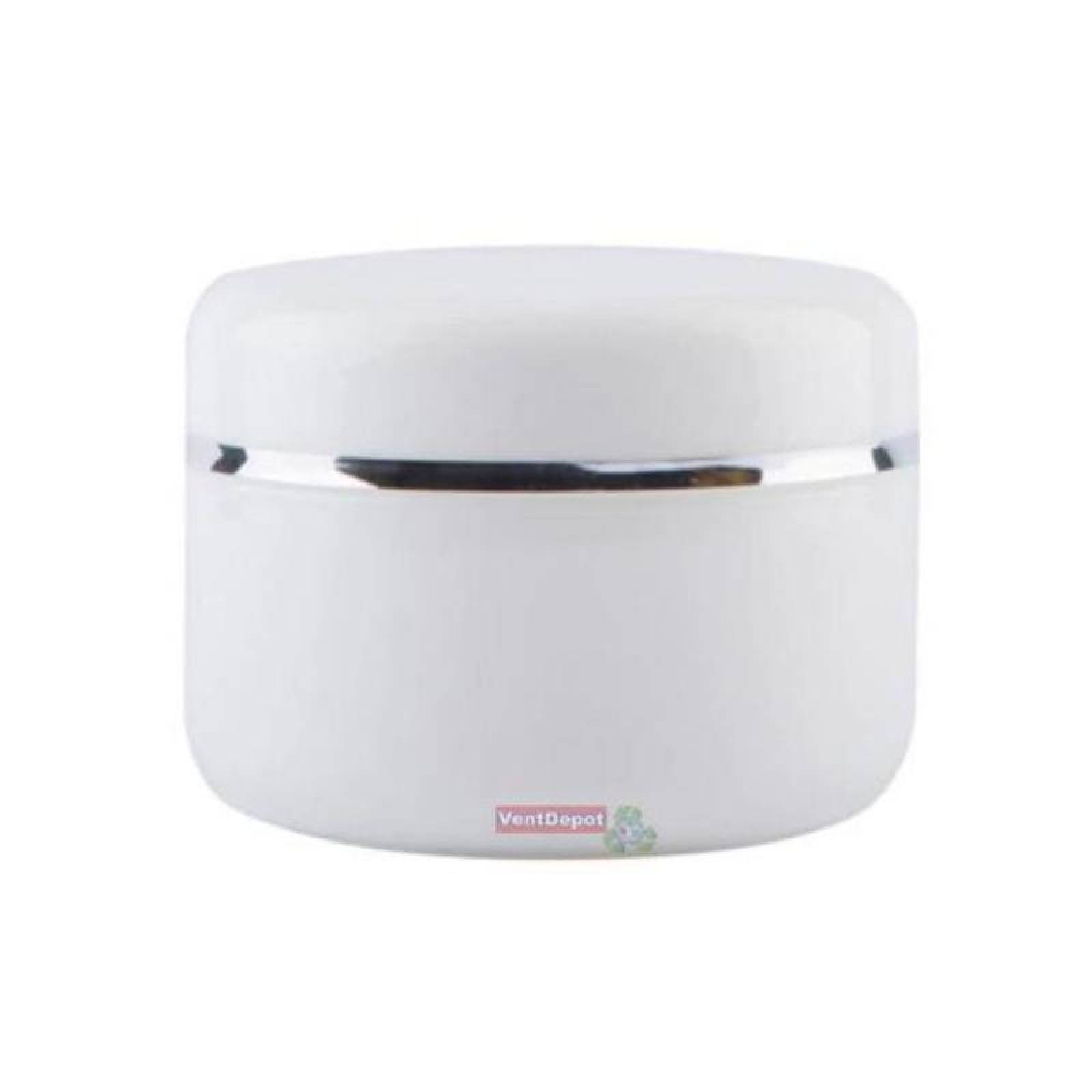 Envase para Productos Semilíquidos MXKAY-013 250 pzas, Capacidad 50ml Disc Top Blanca Plástico Kreamy-50