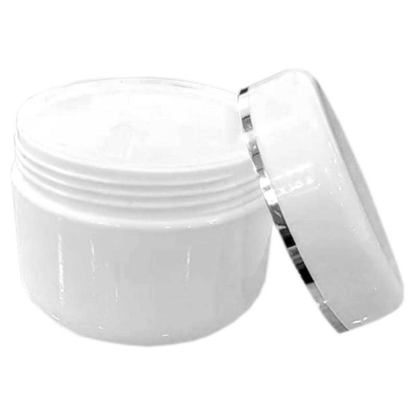 Envase para Productos Semilíquidos MXKAY-013 250 pzas, Capacidad 50ml Disc Top Blanca Plástico Kreamy-50