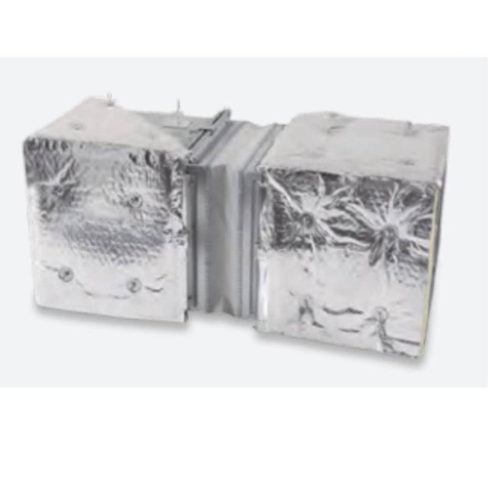 Rollo para Ducto Antivibracion MXFLX-003-1 -30porcientoC80C Rango de Temperatura 3m Longitud PoliésterPVC FlexSteal