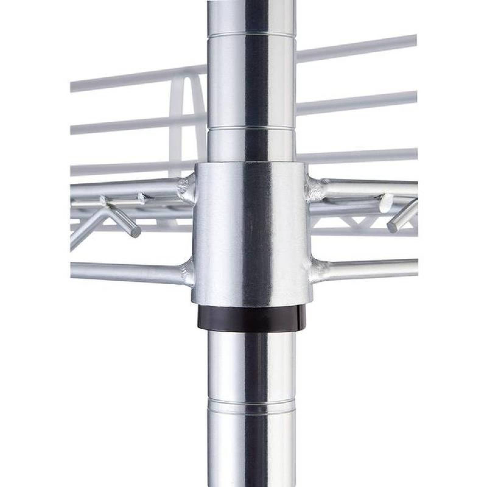 Estantes de Almacenamiento Uso Rudo MXETA-001-5 4 Repisas Peso por repisa 50kg Material Acero de Aleación Tipo de estante Metal RackPro