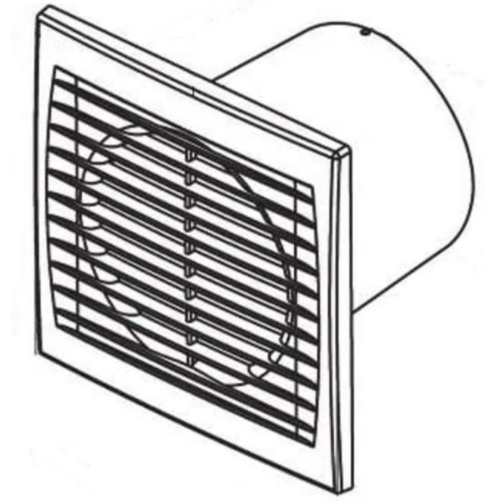 Extractores de Muro Chicos Baños MXURI-001-30 Ducto 6" Diámetro 215m3h 126 CFM 127V 1F 60Hz 31W 33dB, SucAir